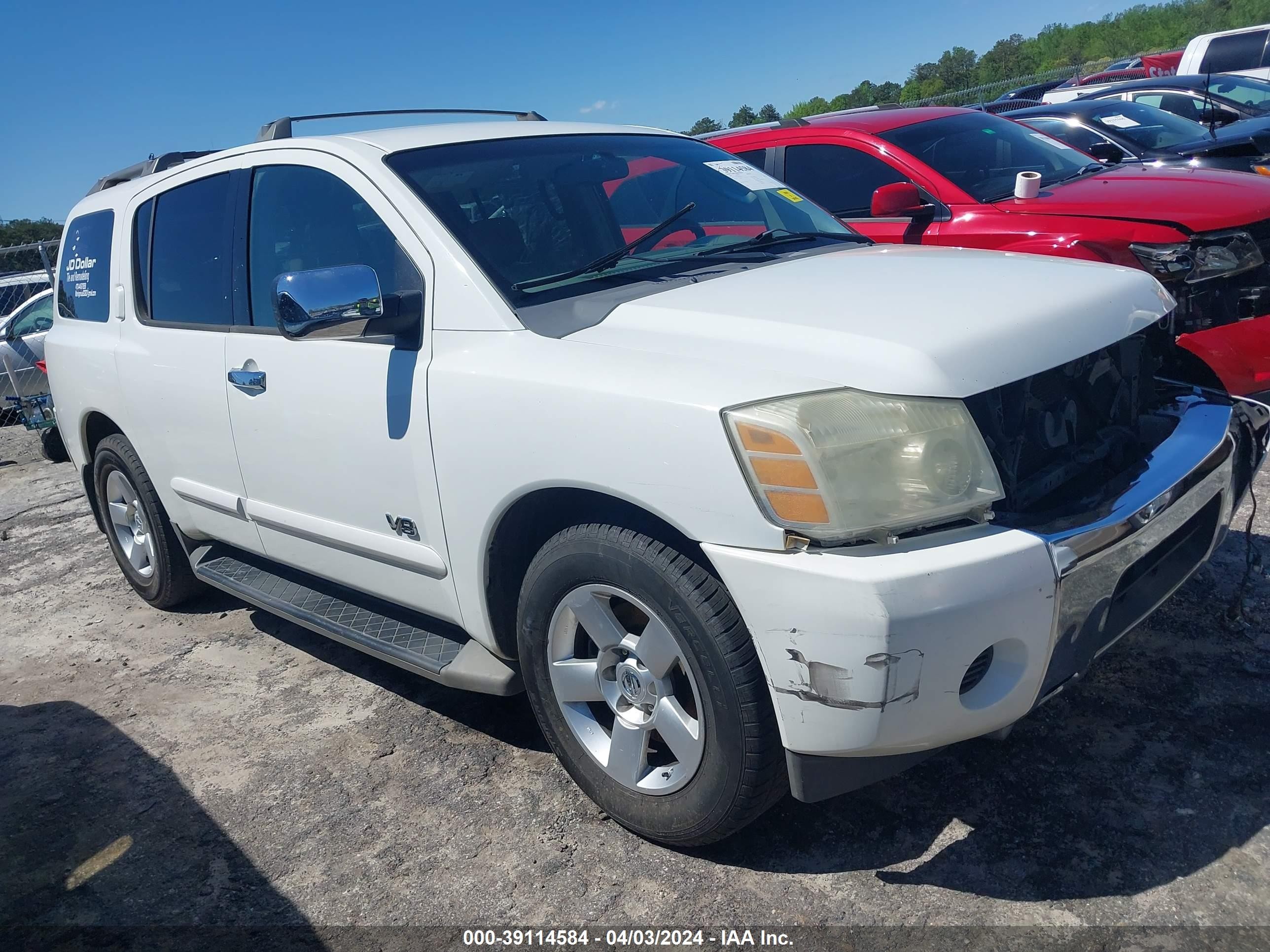 NISSAN ARMADA 2007 5n1ba08a17n724274