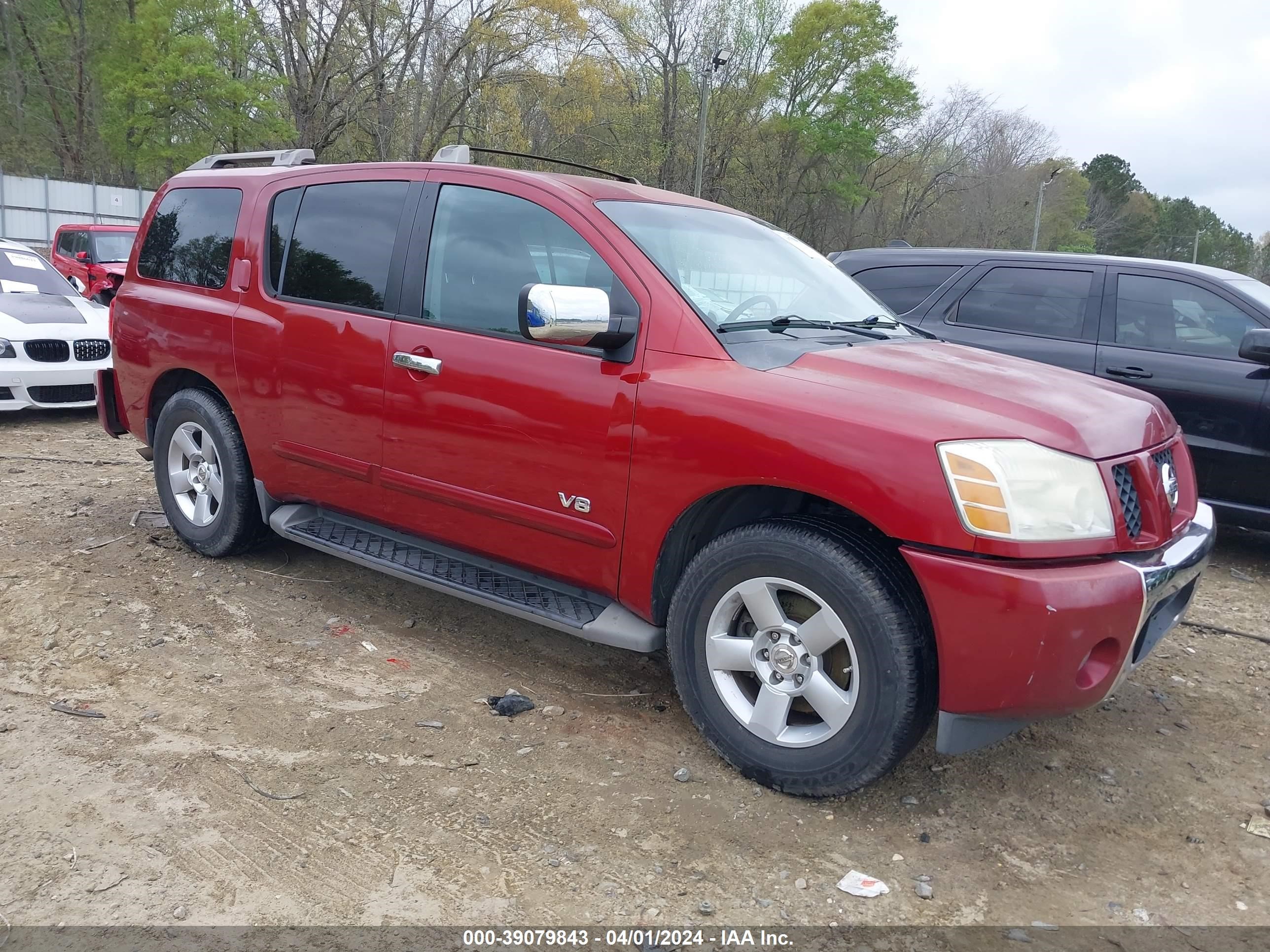 NISSAN ARMADA 2007 5n1ba08a47n710112