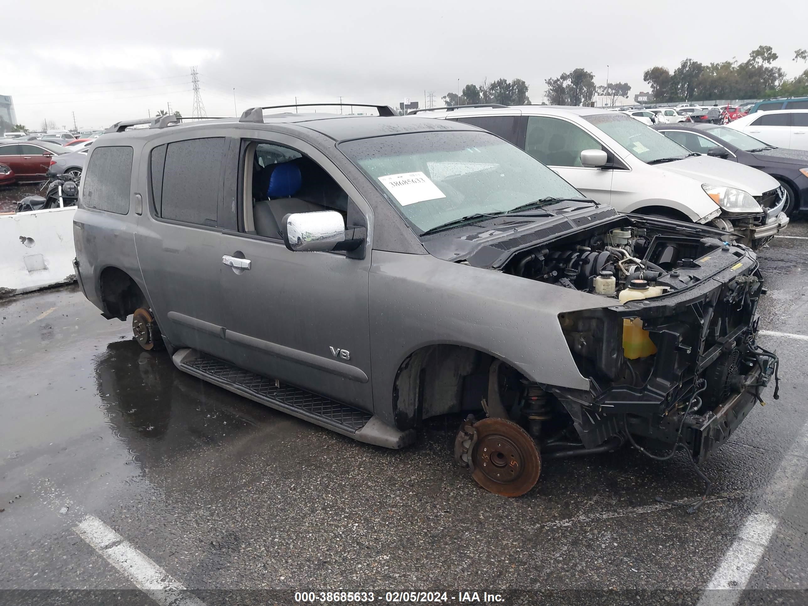 NISSAN ARMADA 2007 5n1ba08a47n716279