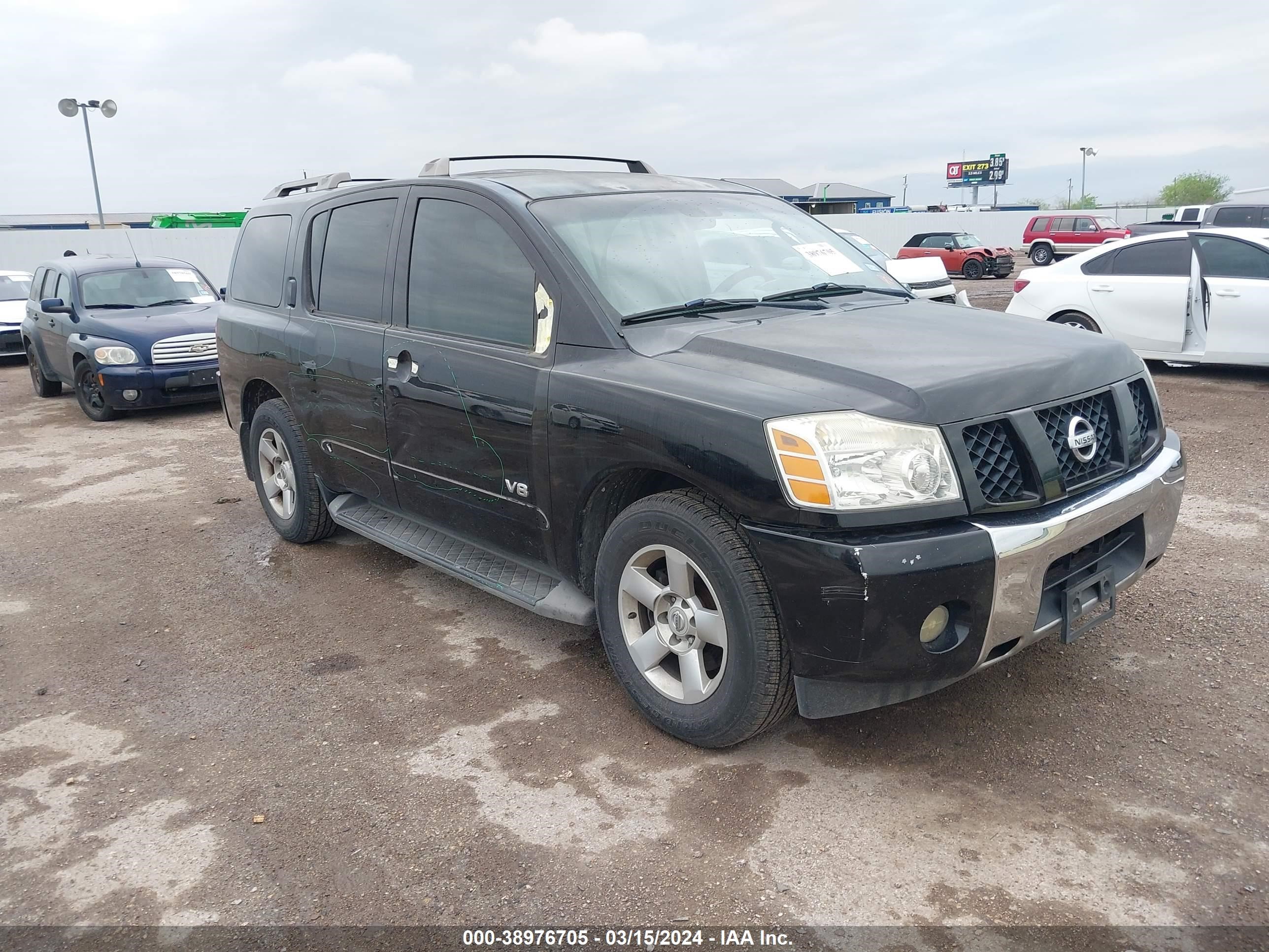 NISSAN ARMADA 2007 5n1ba08ax7n711197