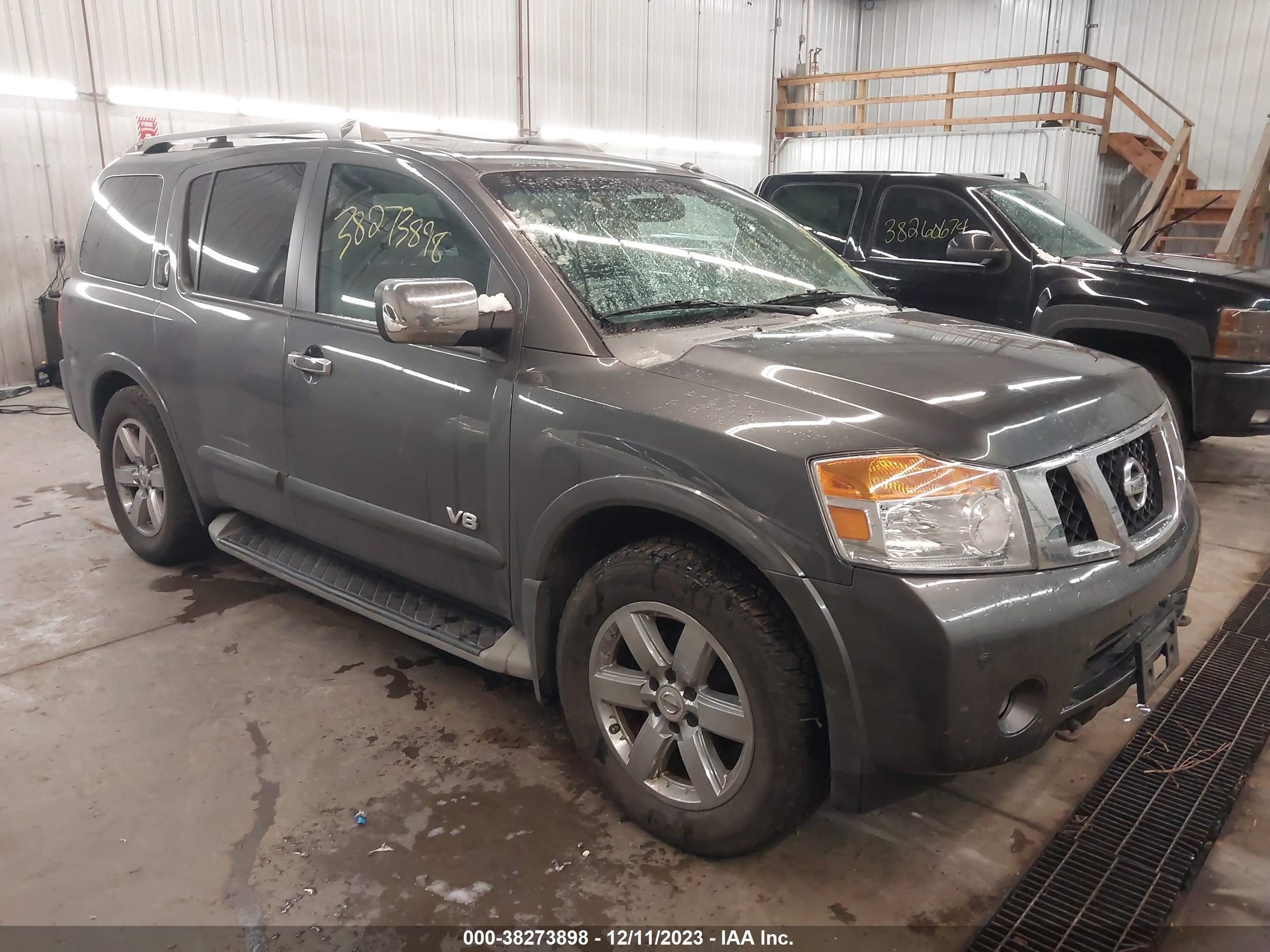 NISSAN ARMADA 2008 5n1ba08c08n623763