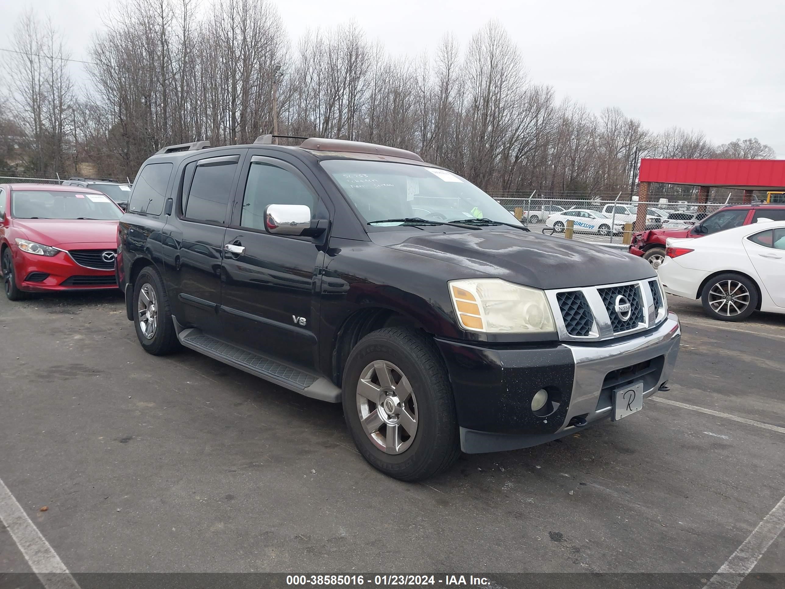 NISSAN ARMADA 2007 5n1ba08c57n718446