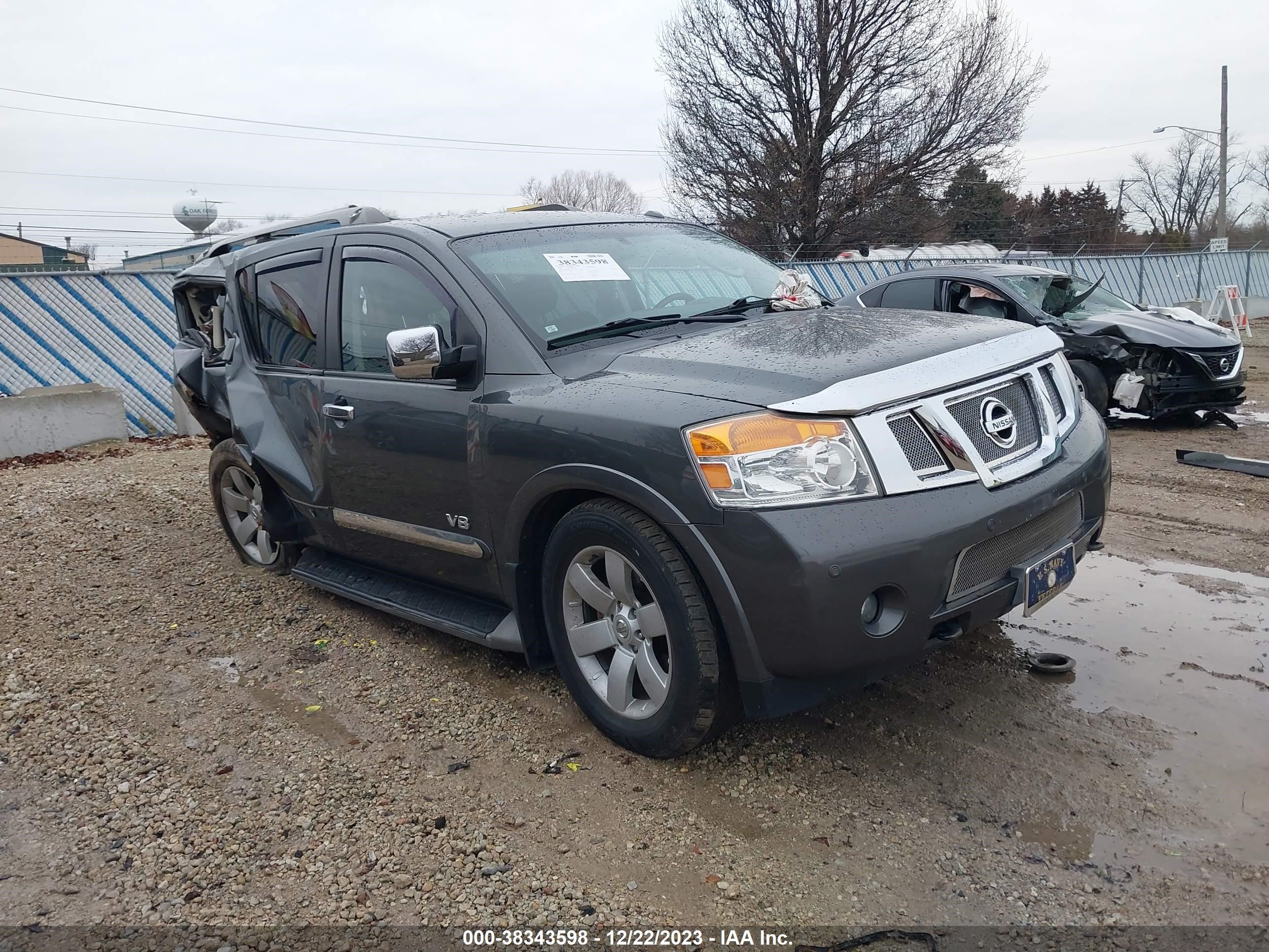 NISSAN ARMADA 2008 5n1ba08c78n600318