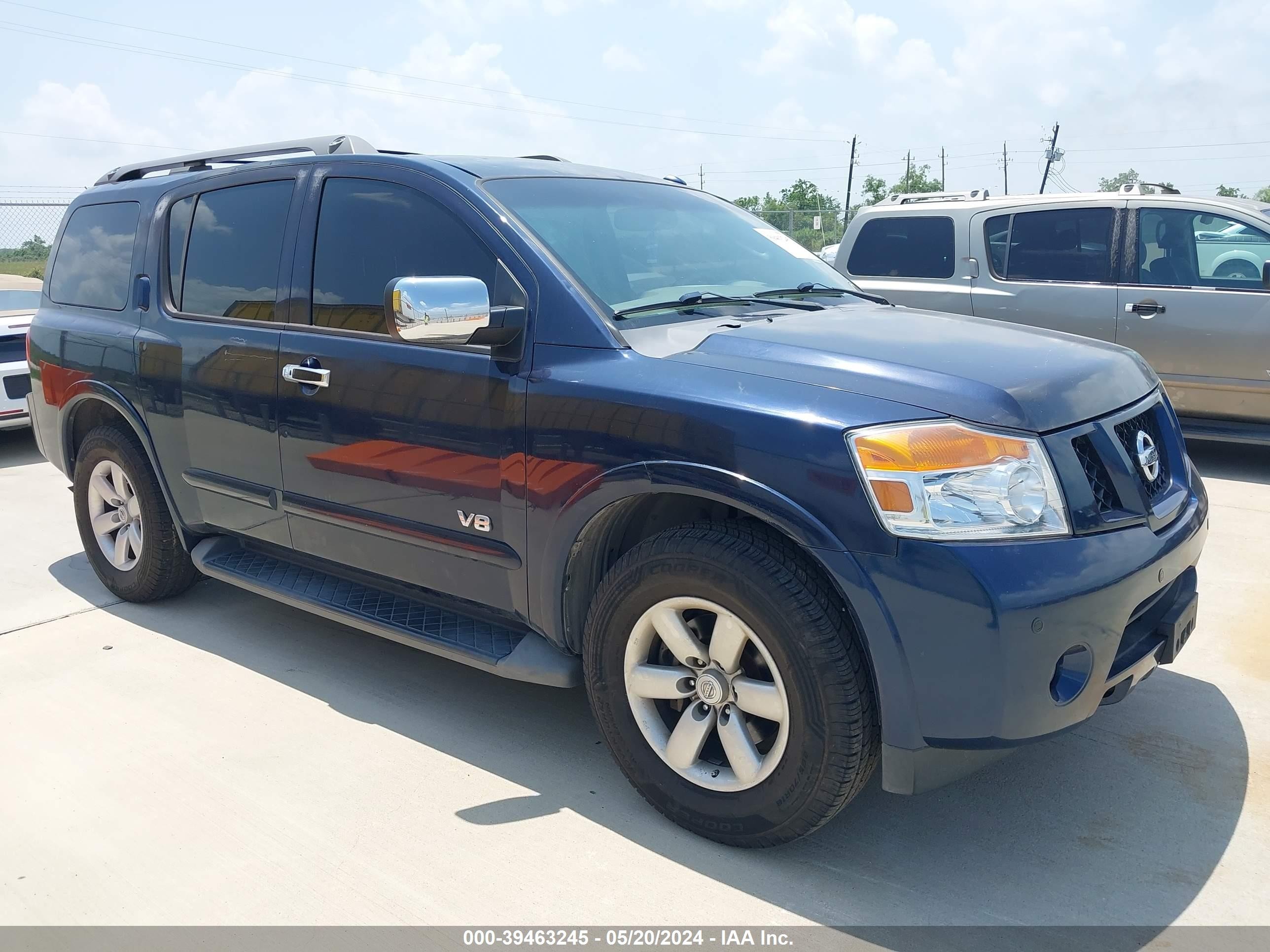 NISSAN ARMADA 2008 5n1ba08d28n600607