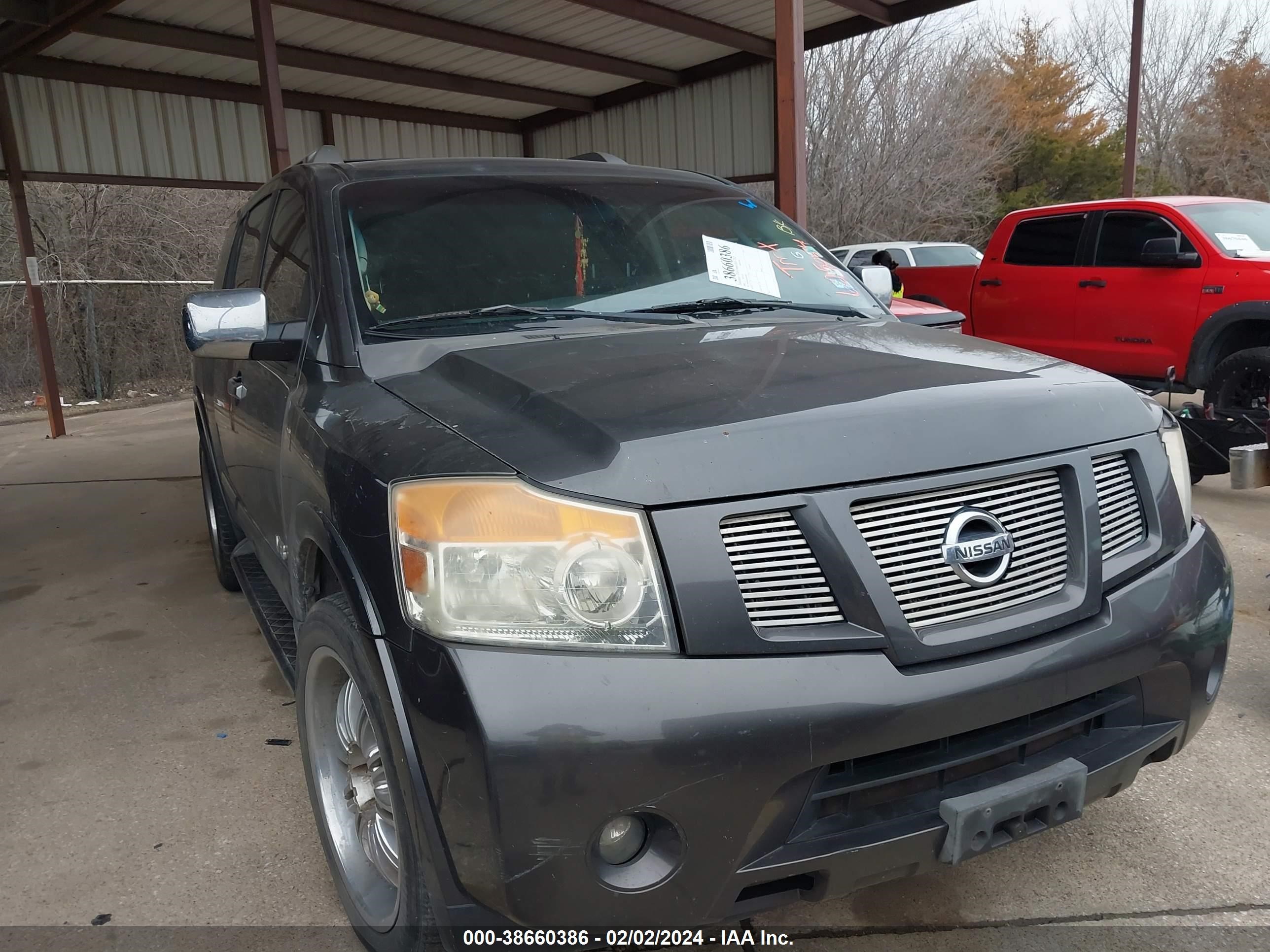 NISSAN ARMADA 2008 5n1ba08d28n625054