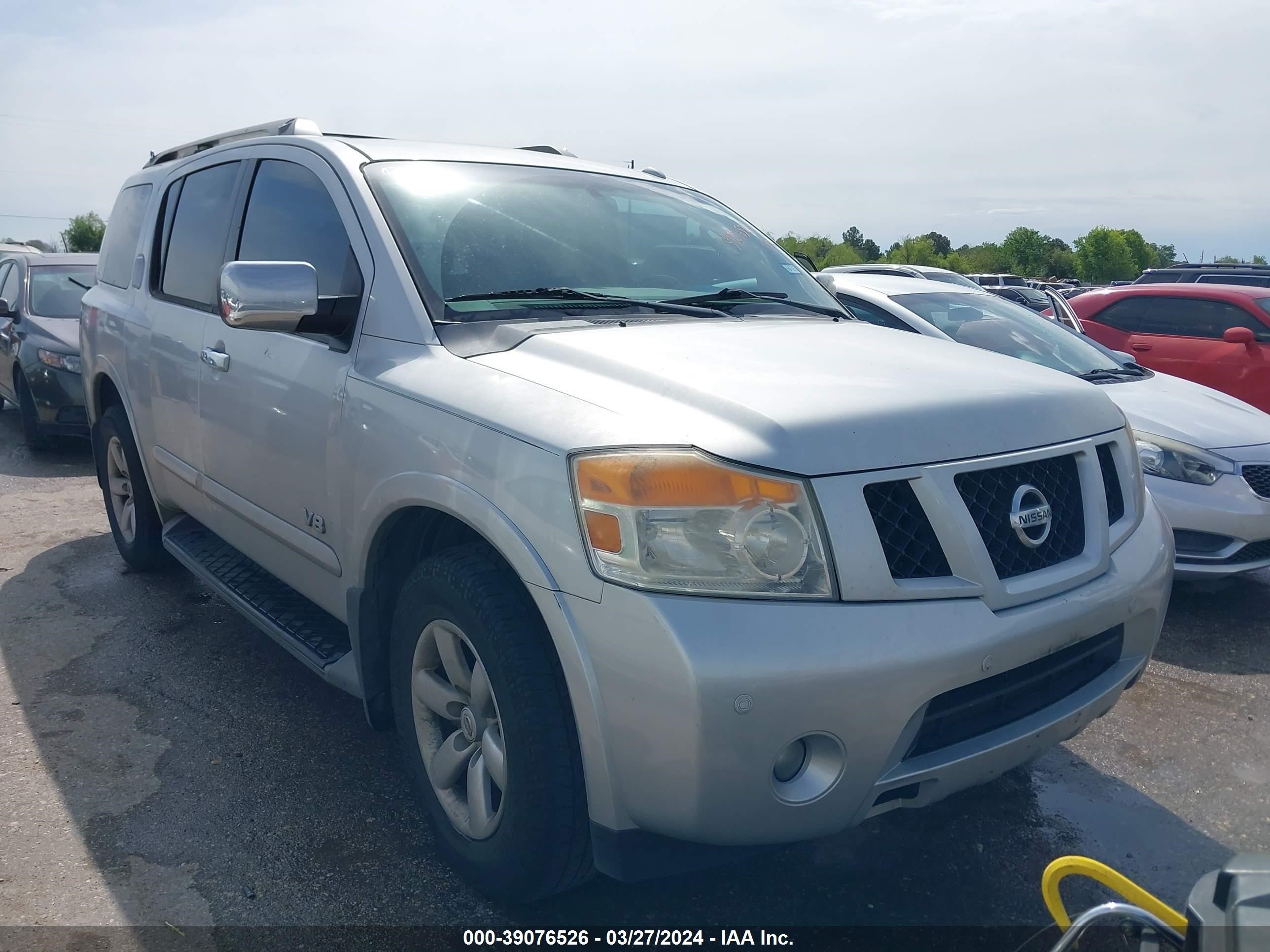 NISSAN ARMADA 2008 5n1ba08d38n604715