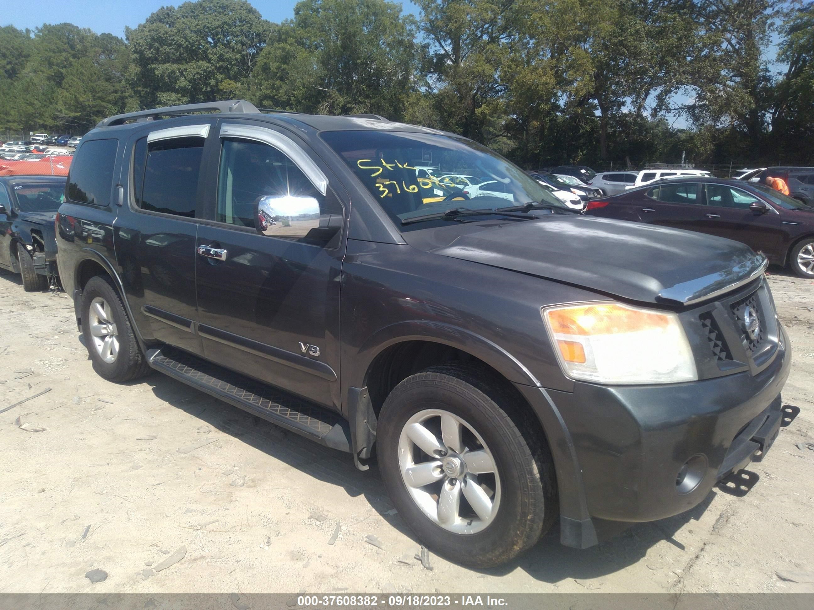 NISSAN ARMADA 2008 5n1ba08d38n607565