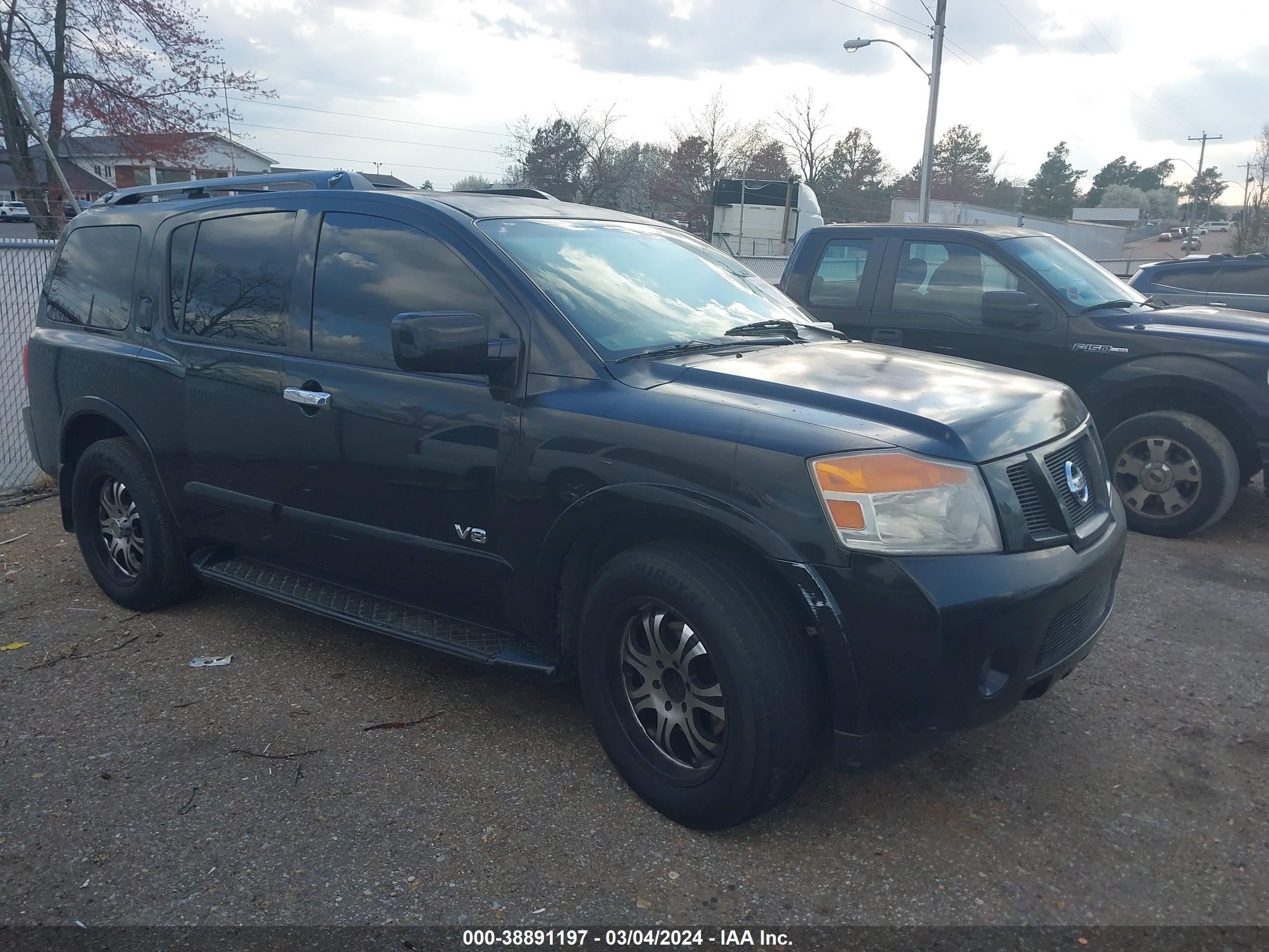 NISSAN ARMADA 2008 5n1ba08d38n619005