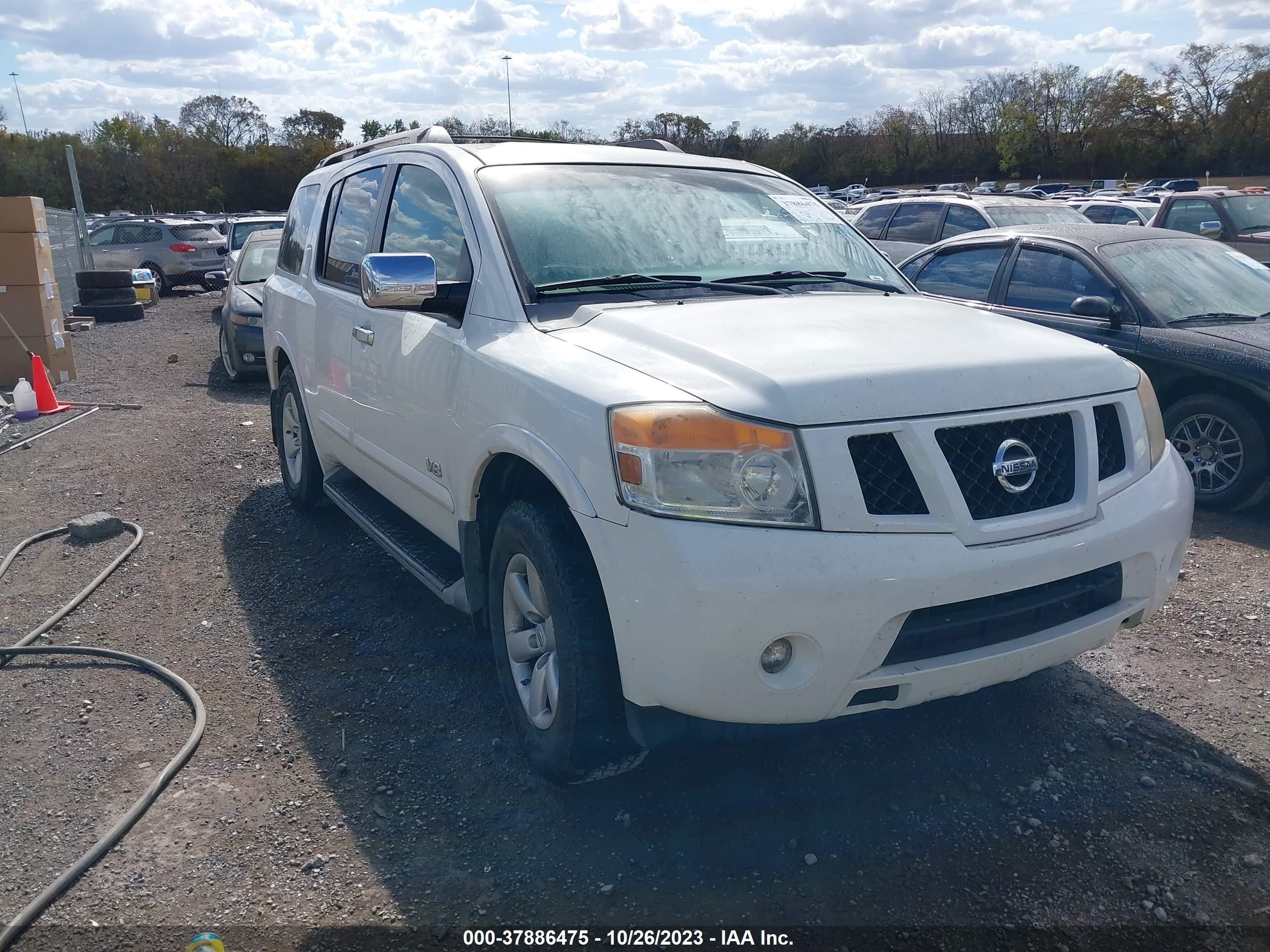 NISSAN ARMADA 2008 5n1ba08d38n626097