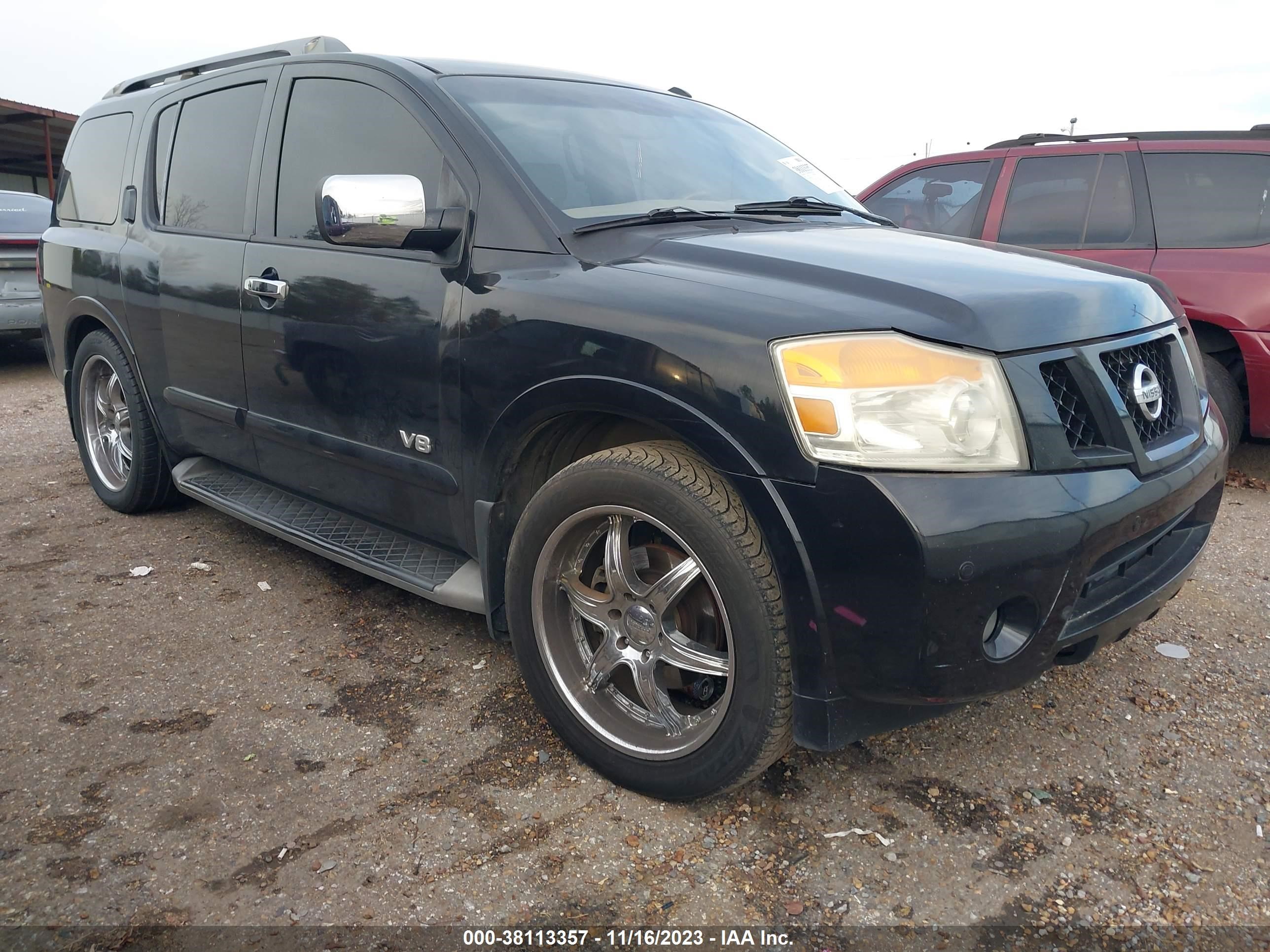 NISSAN ARMADA 2008 5n1ba08d38n631266