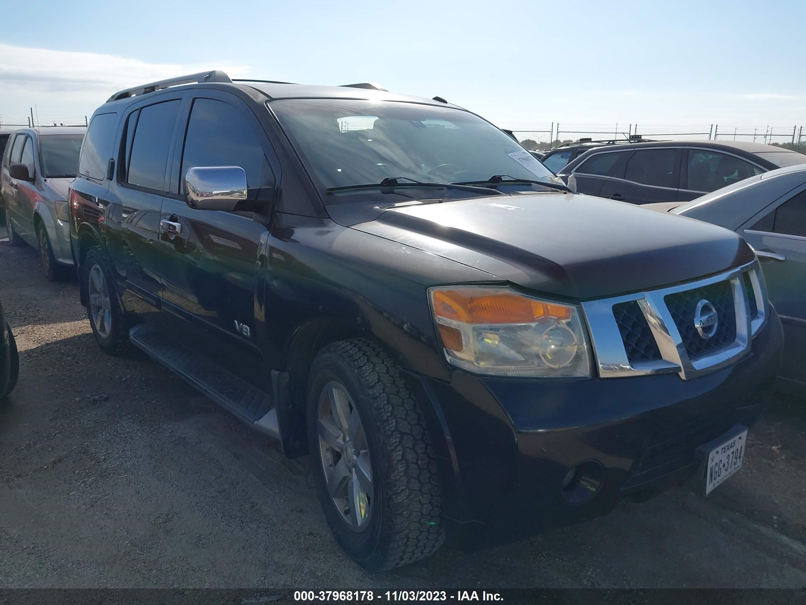 NISSAN ARMADA 2009 5n1ba08d39n601203