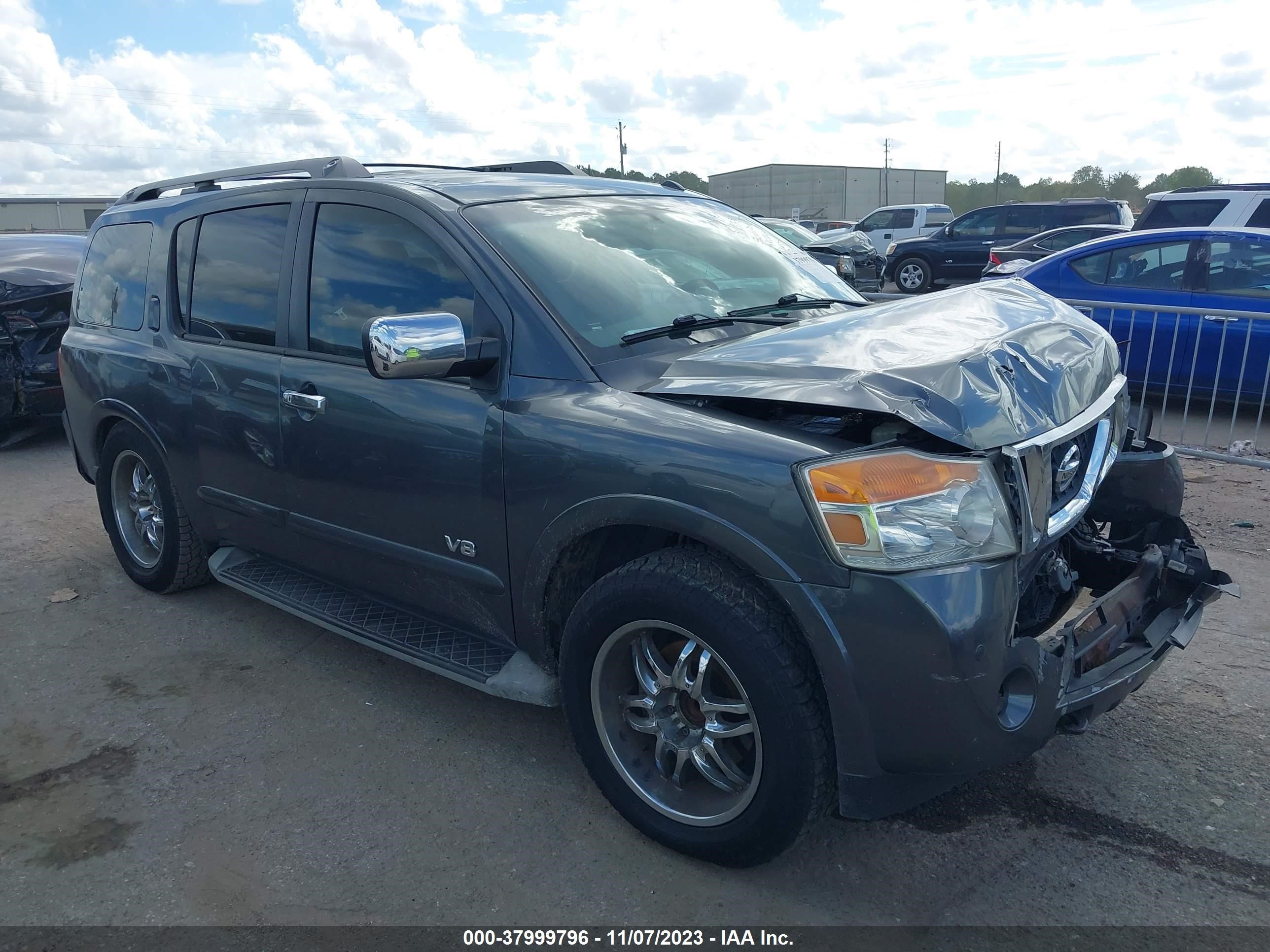 NISSAN ARMADA 2008 5n1ba08d68n625753