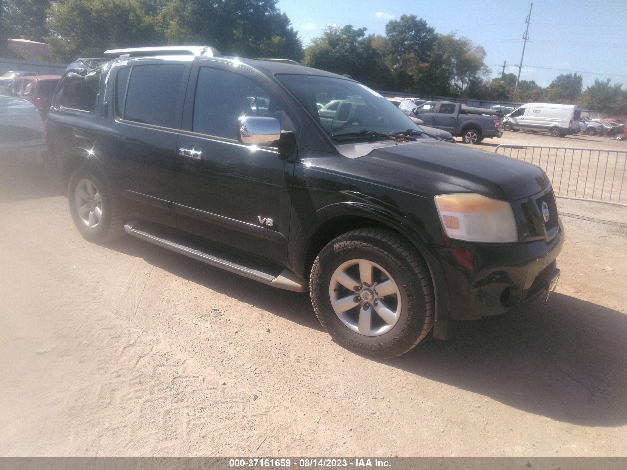 NISSAN ARMADA 2008 5n1ba08d78n602384