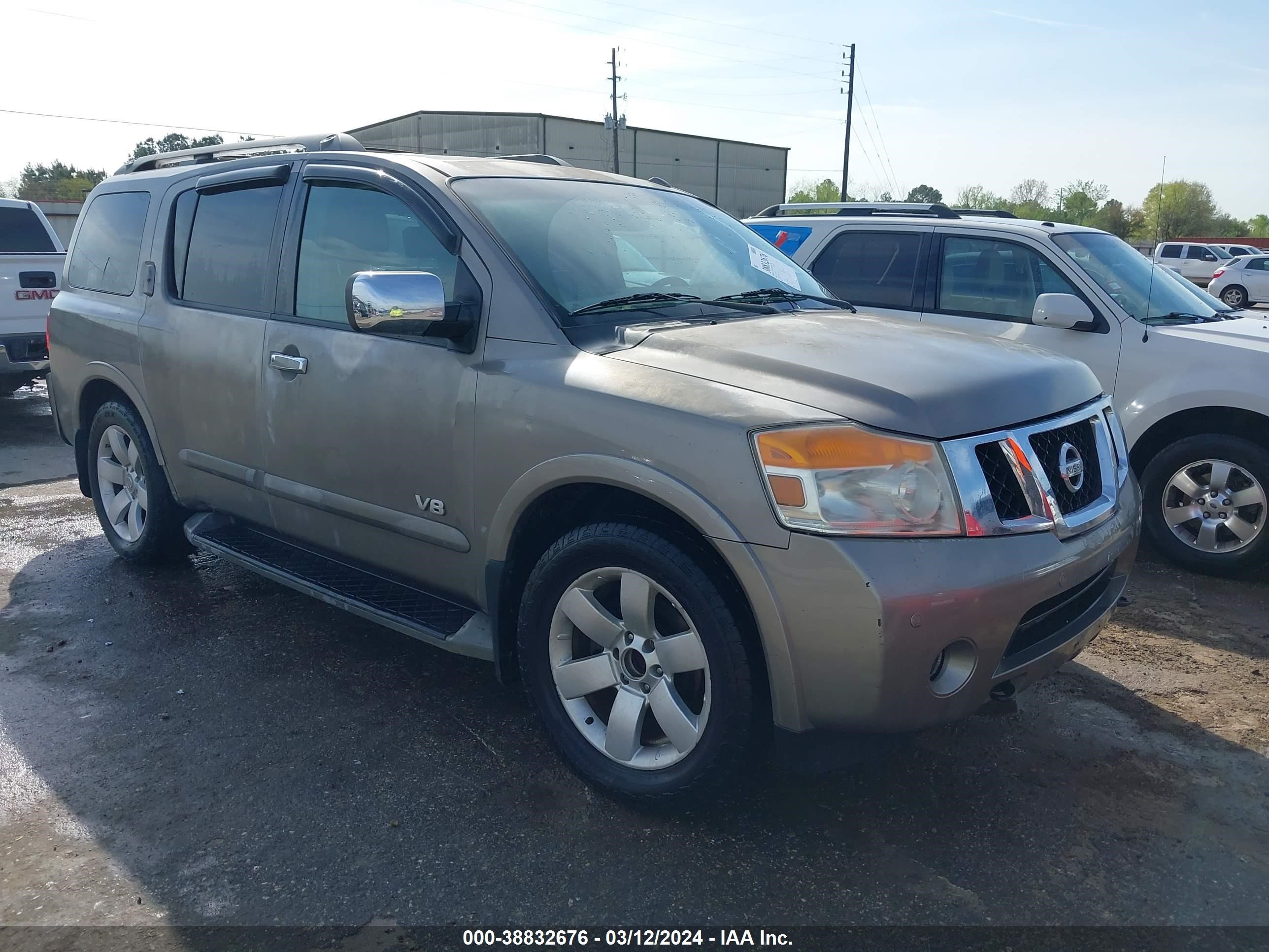 NISSAN ARMADA 2008 5n1ba08d78n626331