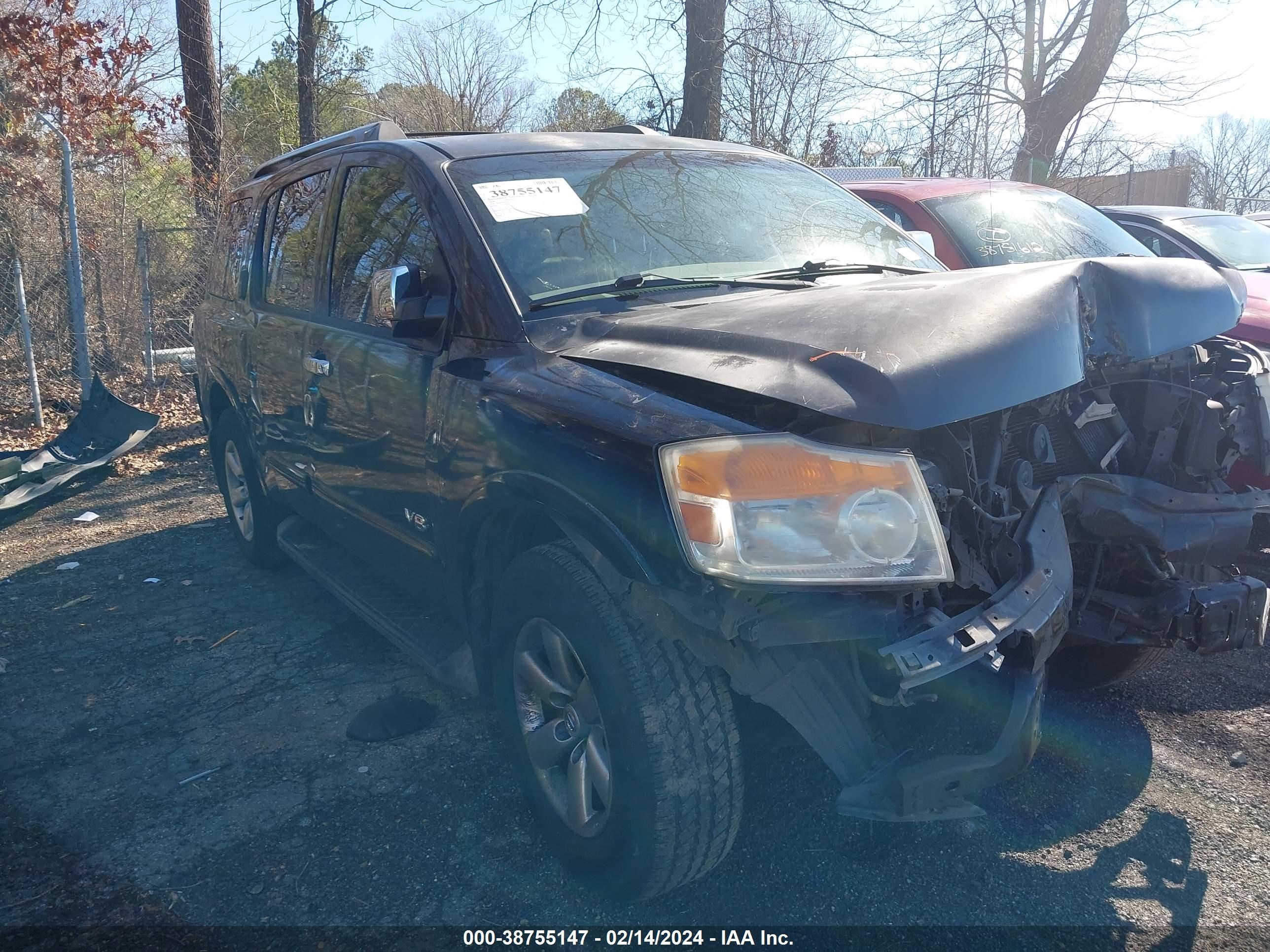 NISSAN ARMADA 2008 5n1ba08d88n617363