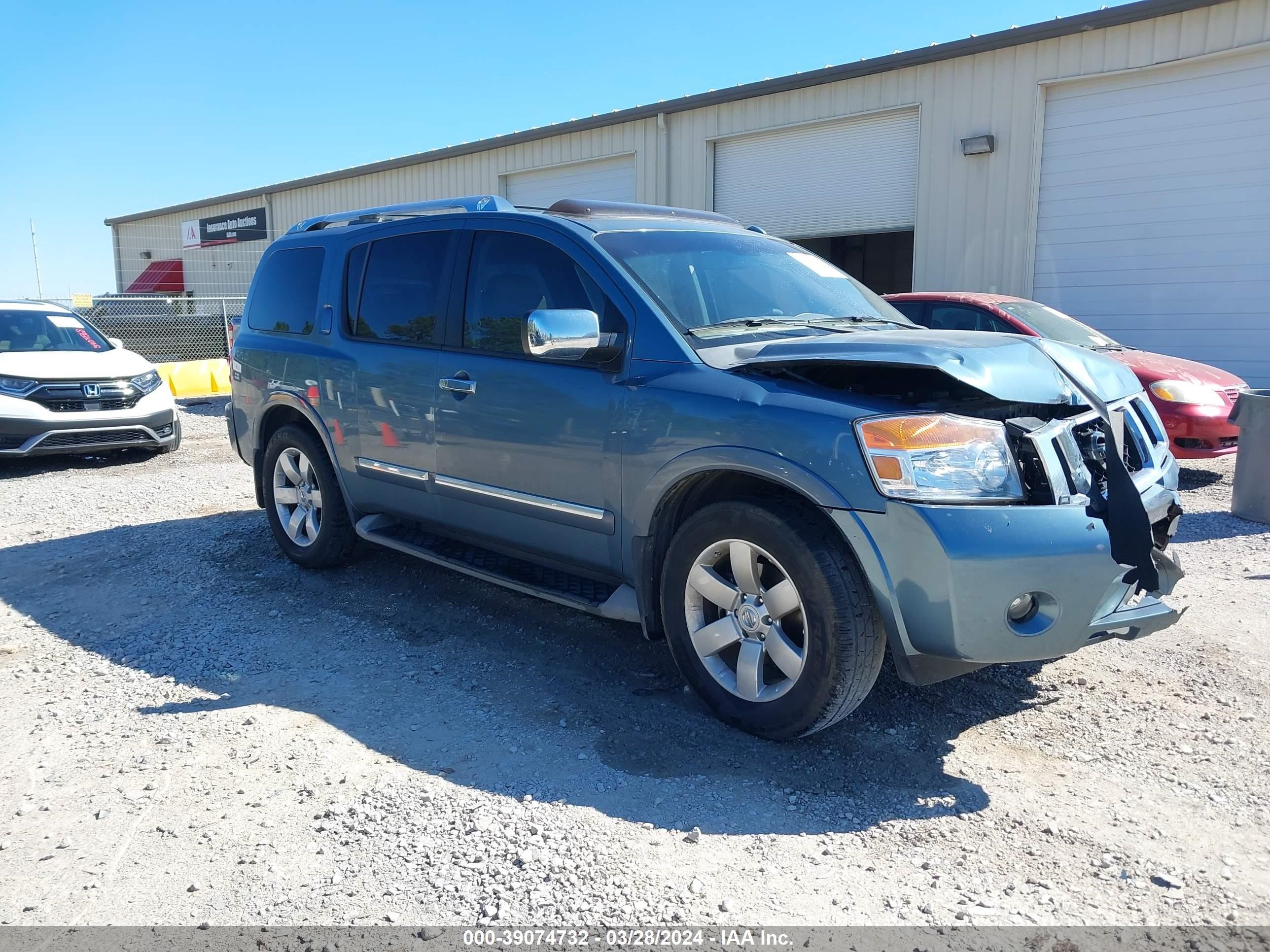 NISSAN ARMADA 2011 5n1ba0nd0bn613044