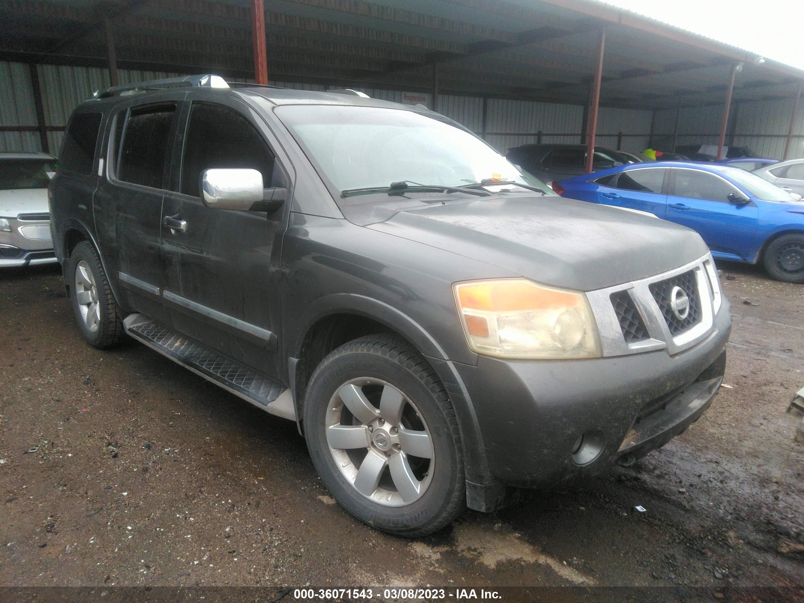 NISSAN ARMADA 2010 5n1ba0nd1an607347