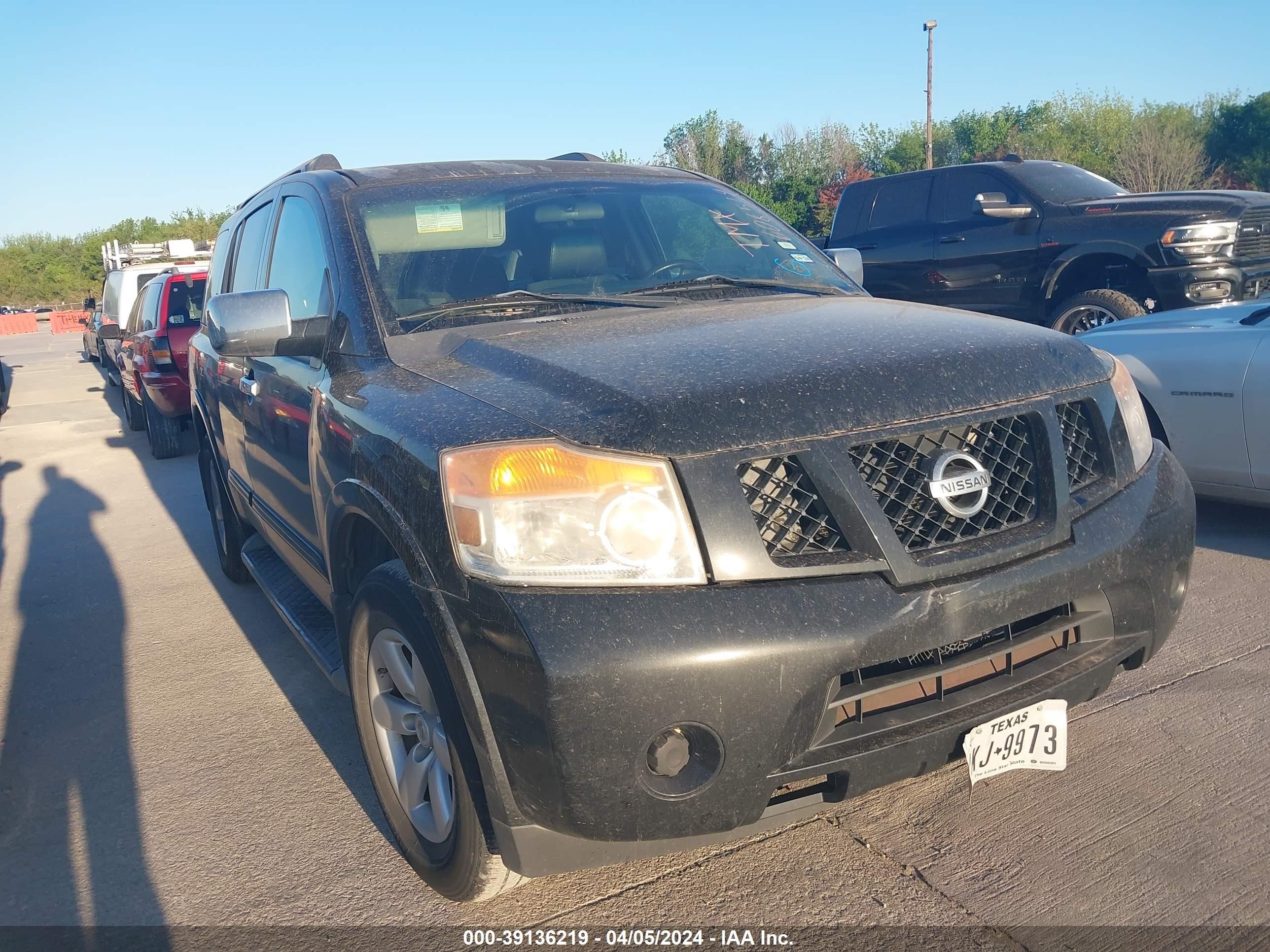 NISSAN ARMADA 2012 5n1ba0nd5cn608519