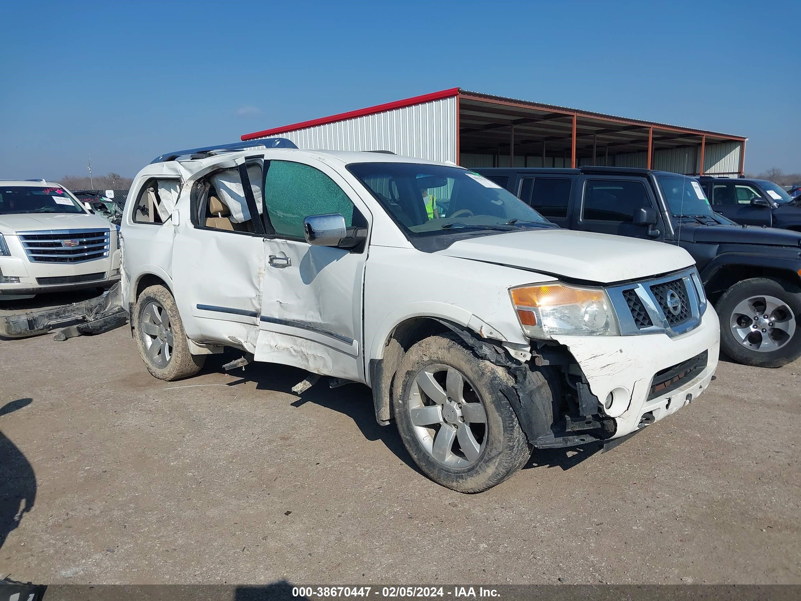 NISSAN ARMADA 2011 5n1ba0nd7bn612778