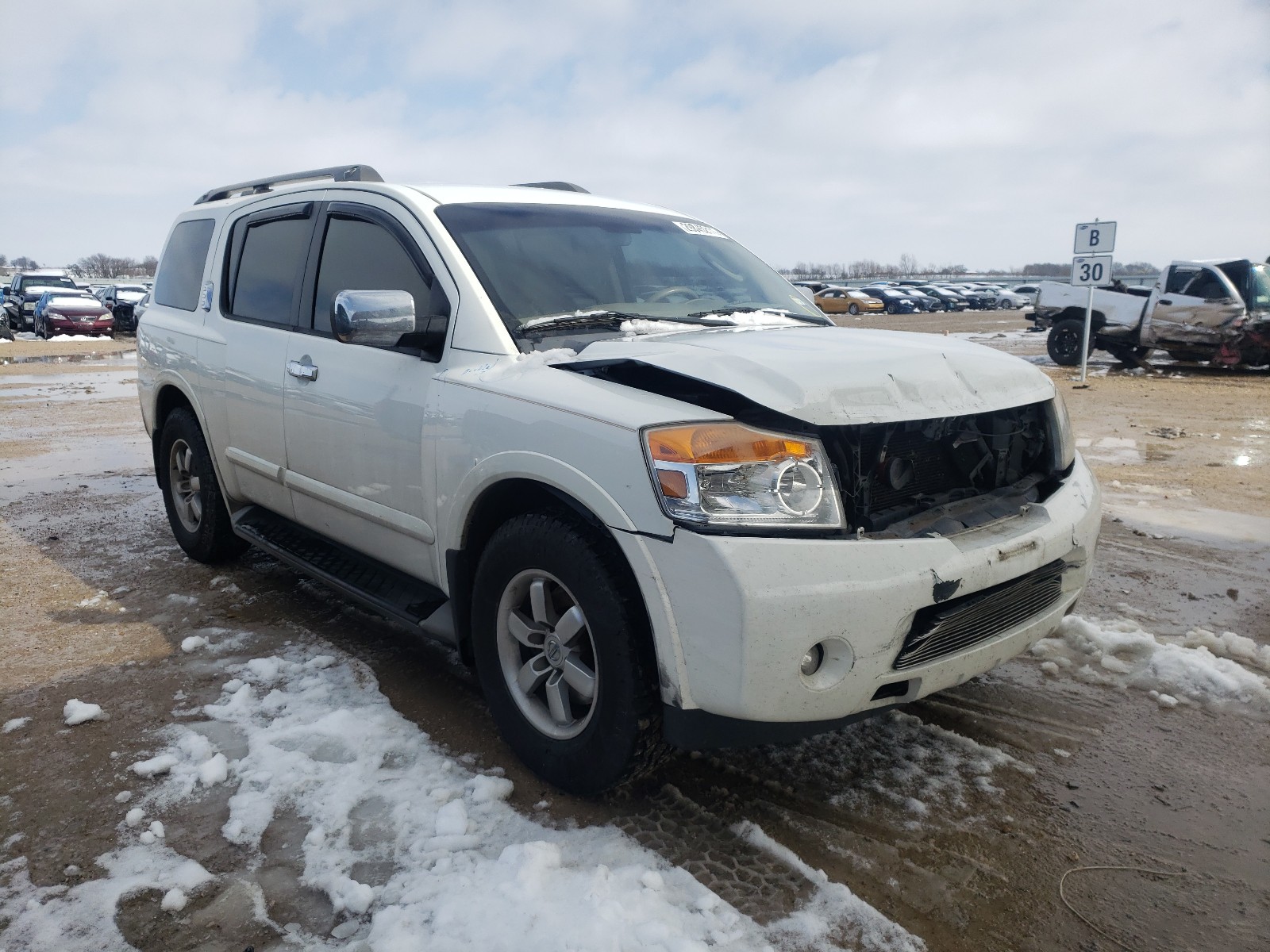 NISSAN ARMADA SV 2011 5n1ba0nd8bn620873