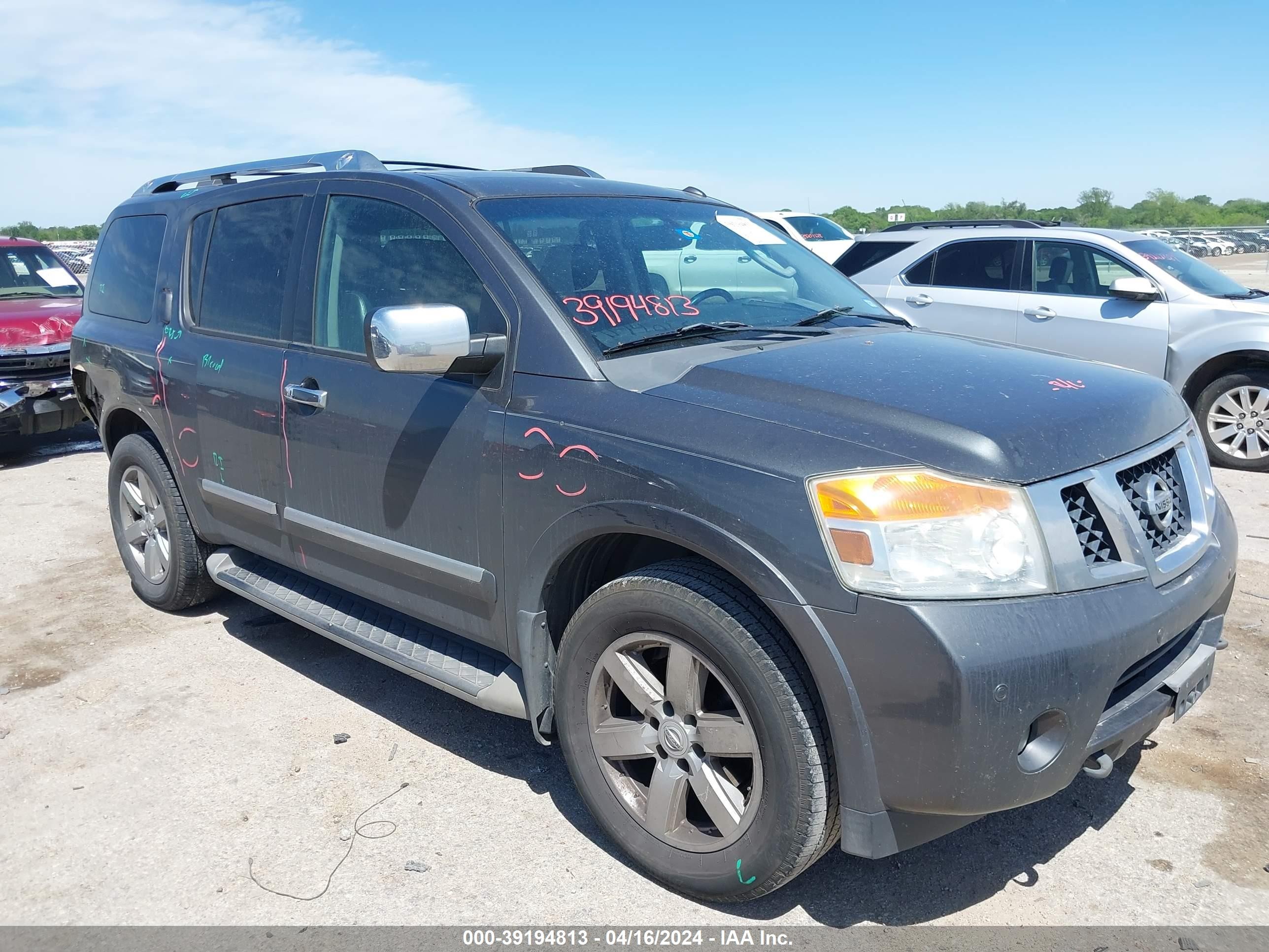 NISSAN ARMADA 2012 5n1ba0nf1cn606042