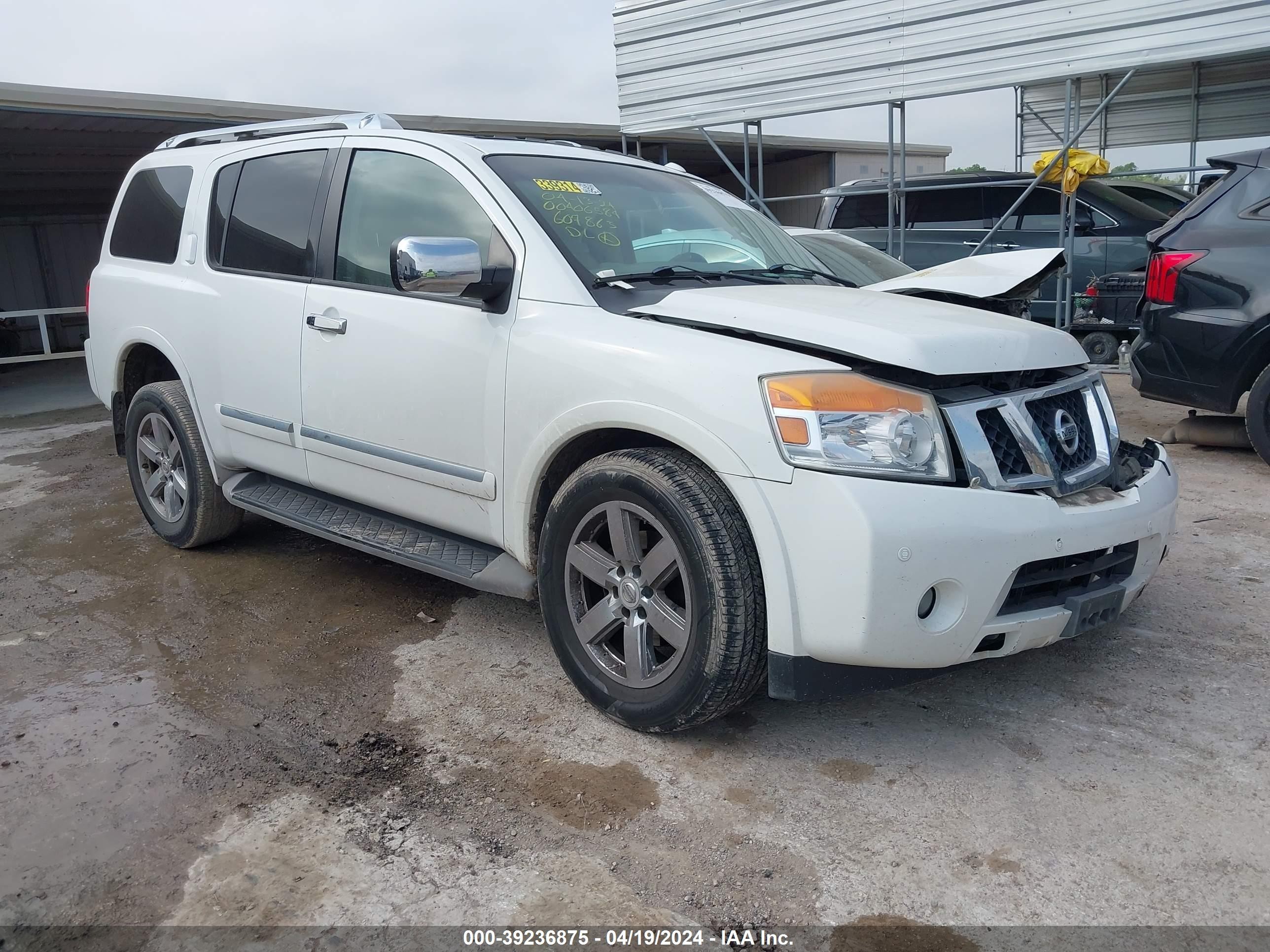 NISSAN ARMADA 2011 5n1ba0nf4bn607863