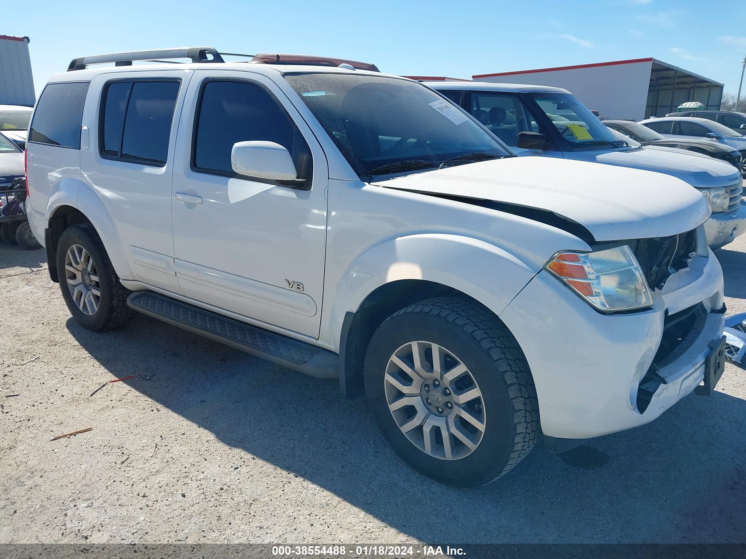 NISSAN PATHFINDER 2008 5n1br18a58c611455