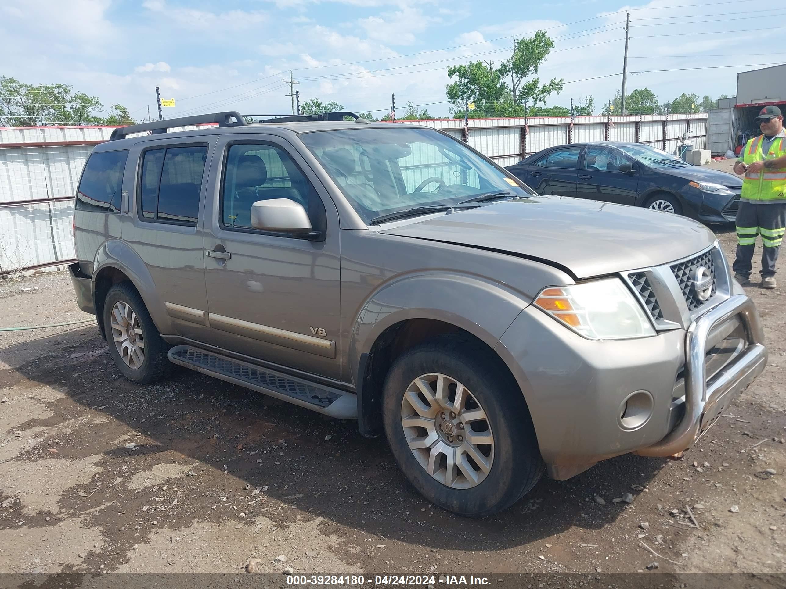 NISSAN PATHFINDER 2008 5n1br18b08c628351