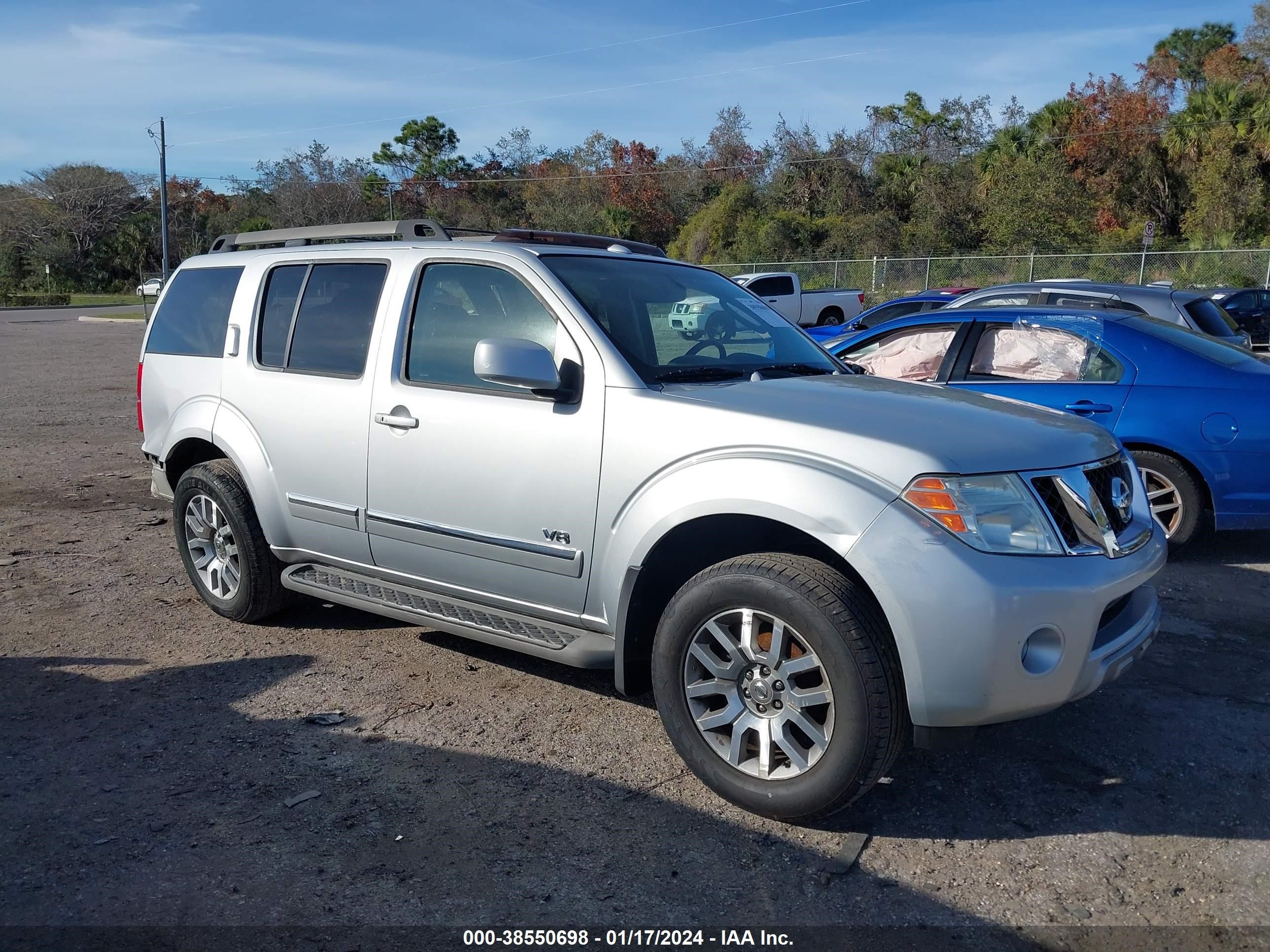 NISSAN PATHFINDER 2008 5n1br18b78c611658