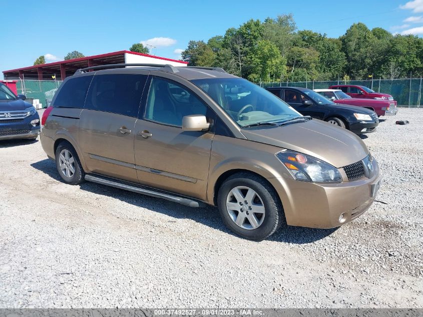 NISSAN QUEST 2004 5n1bv28u04n328939