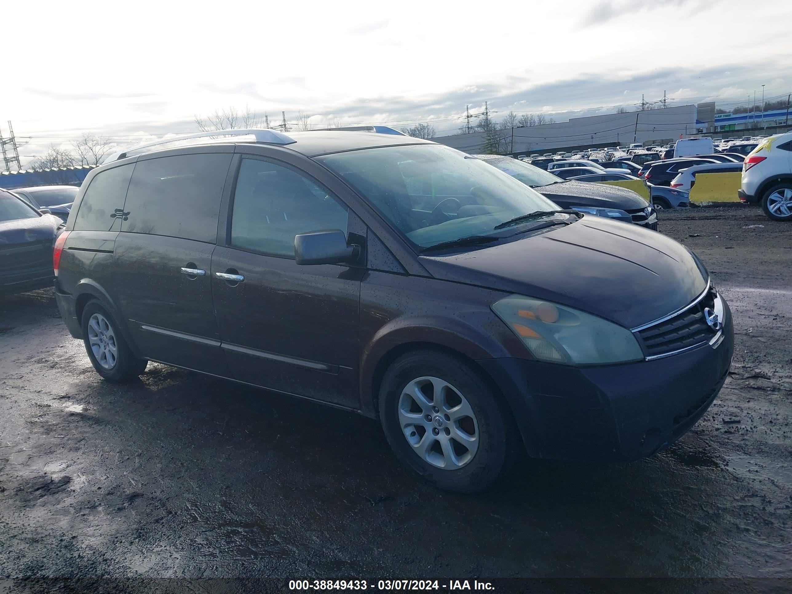 NISSAN QUEST 2007 5n1bv28u17n125501