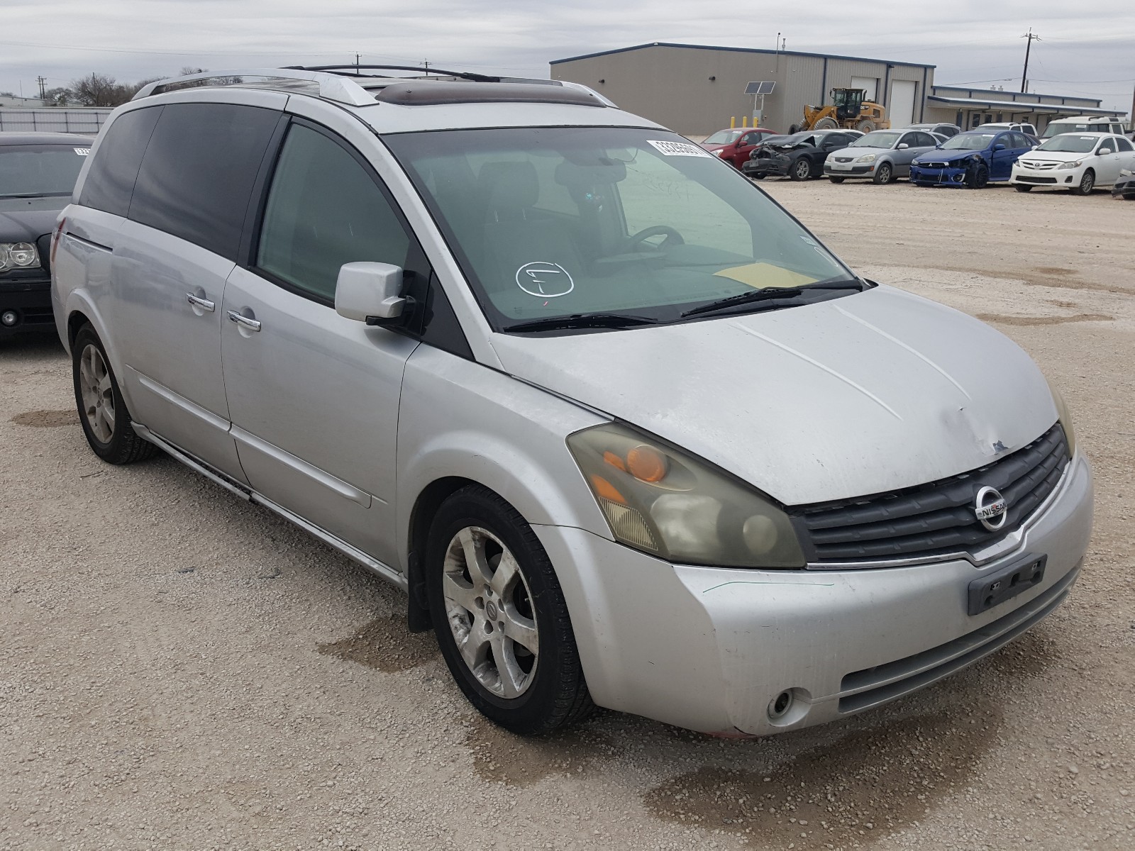 NISSAN QUEST S 2007 5n1bv28u17n130827