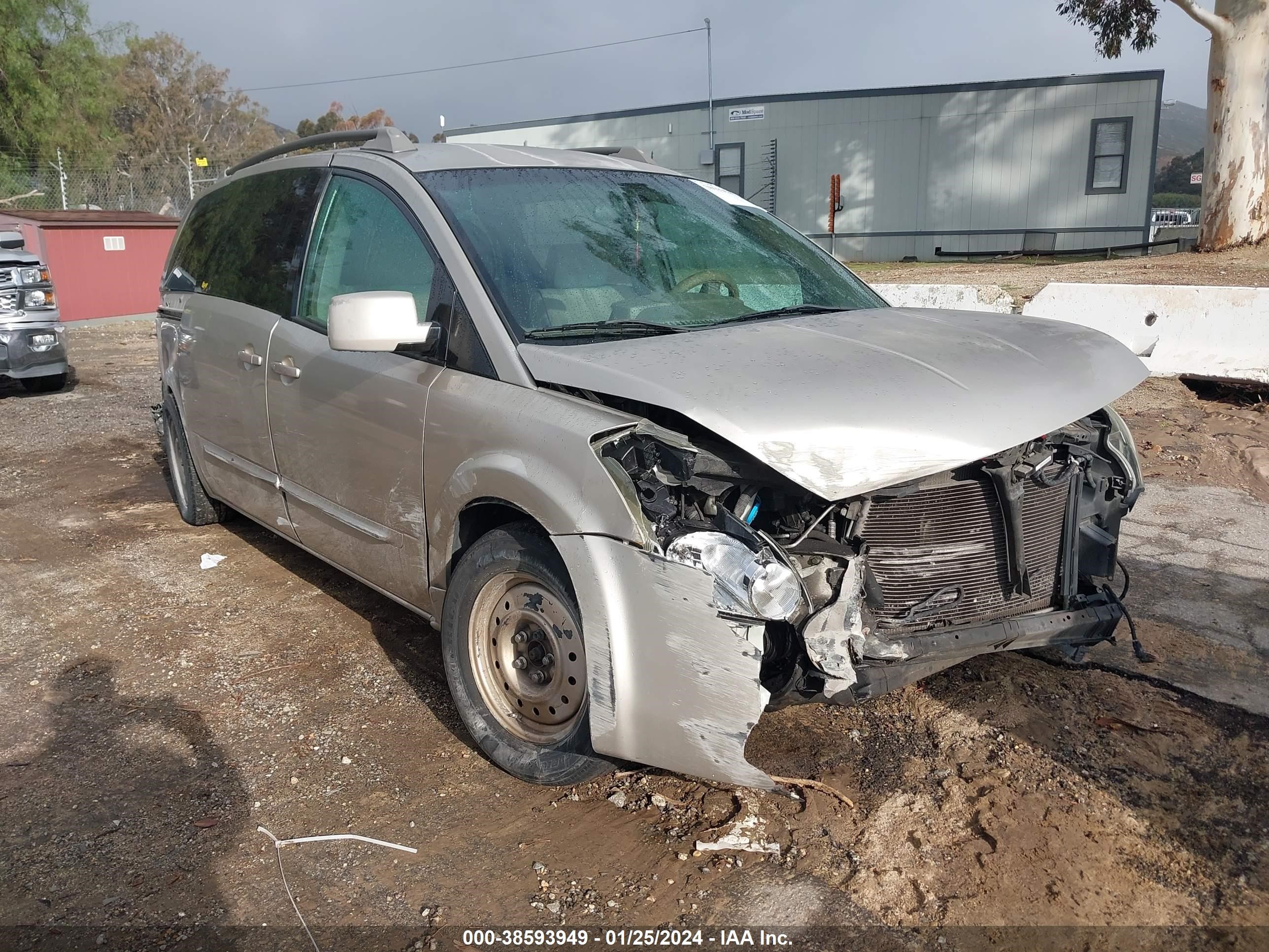 NISSAN QUEST 2005 5n1bv28u25n116576