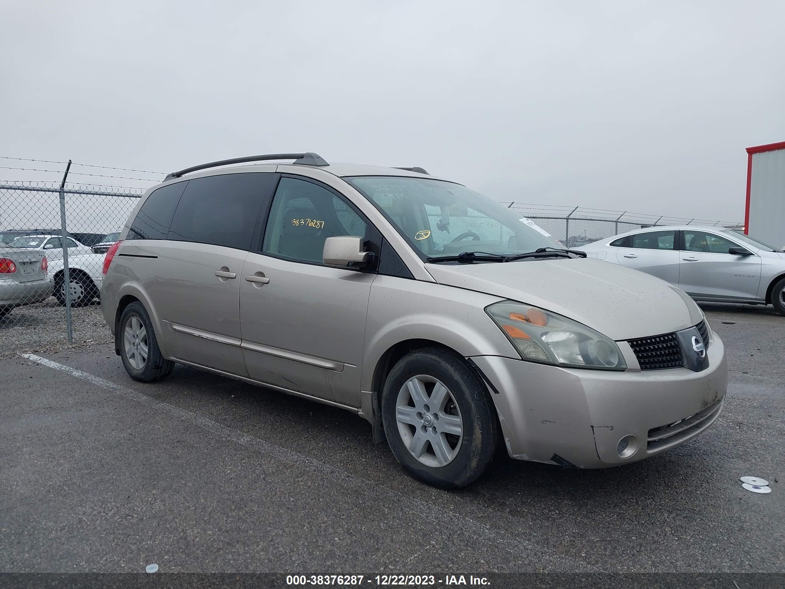 NISSAN QUEST 2004 5n1bv28u34n327493