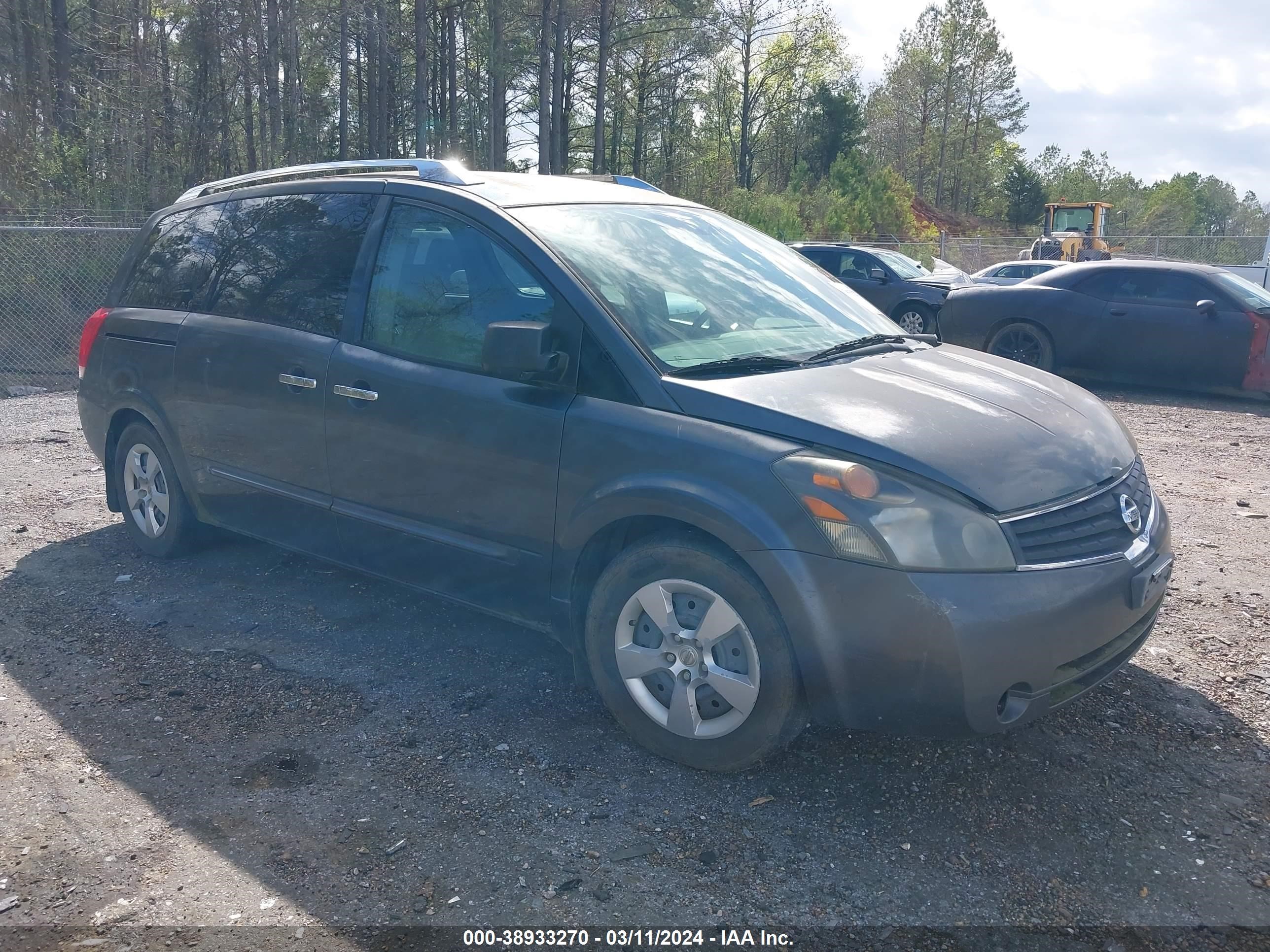 NISSAN QUEST 2007 5n1bv28u47n128229