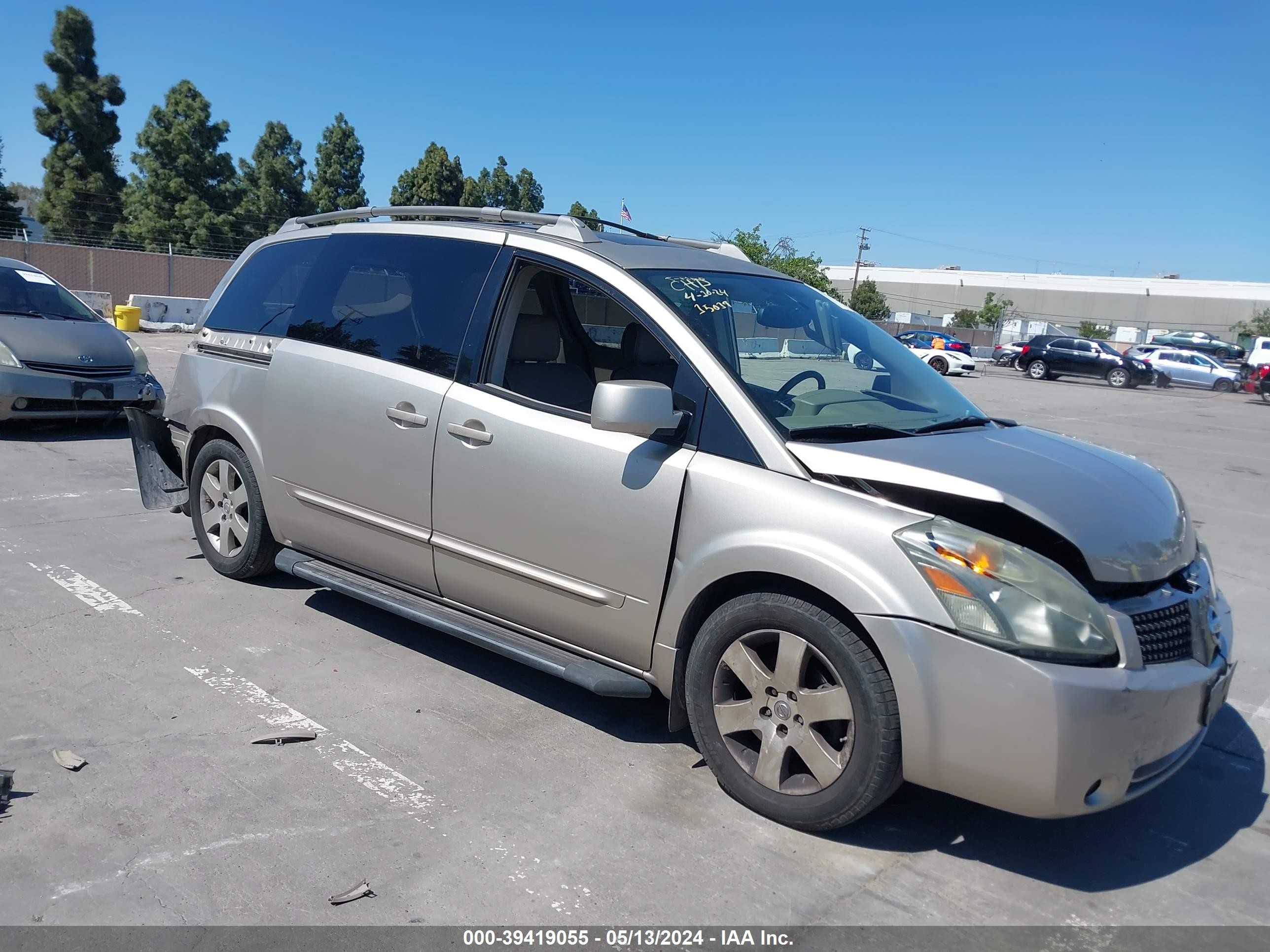 NISSAN QUEST 2004 5n1bv28u54n352282