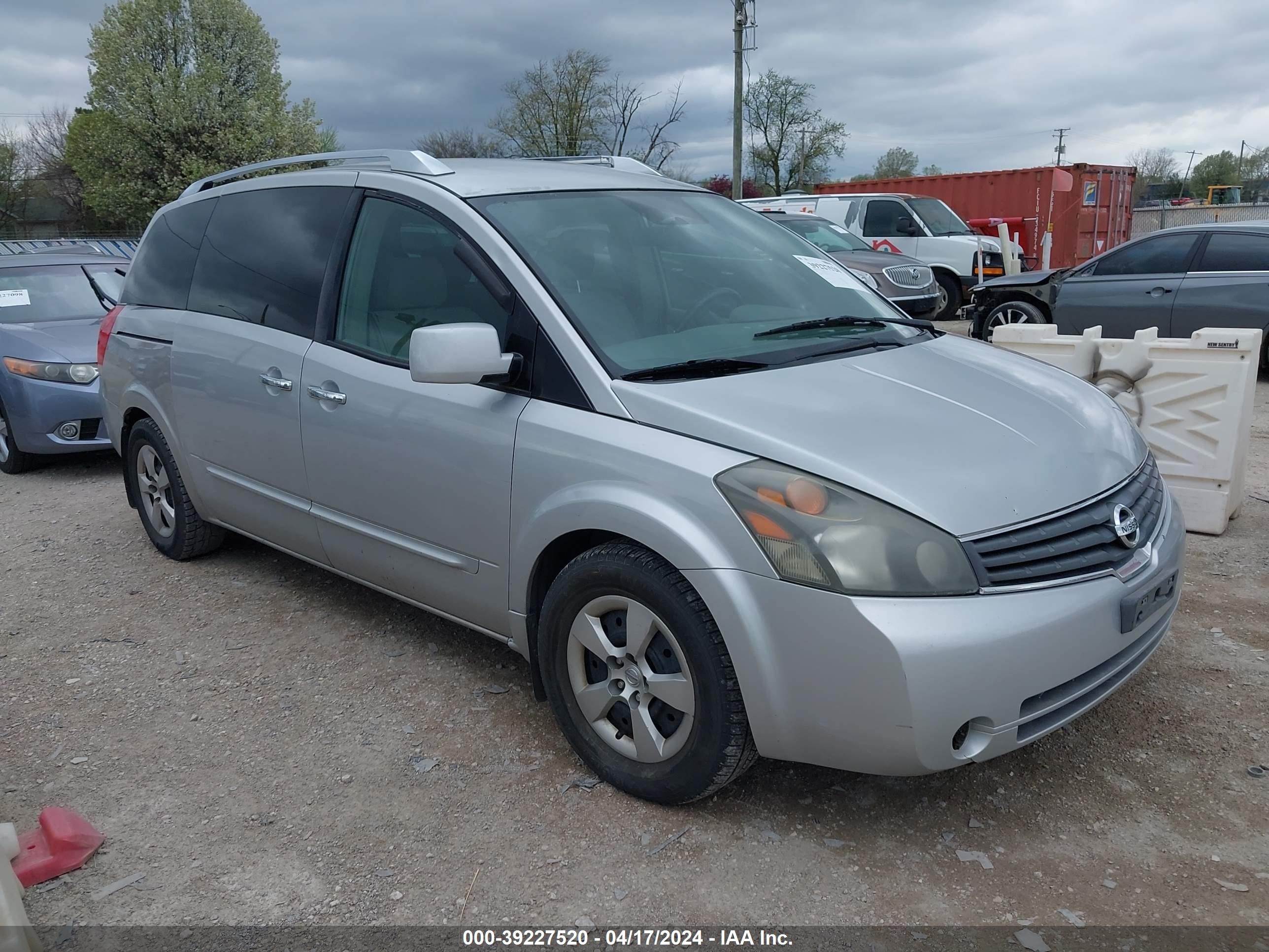 NISSAN QUEST 2009 5n1bv28u59n104346