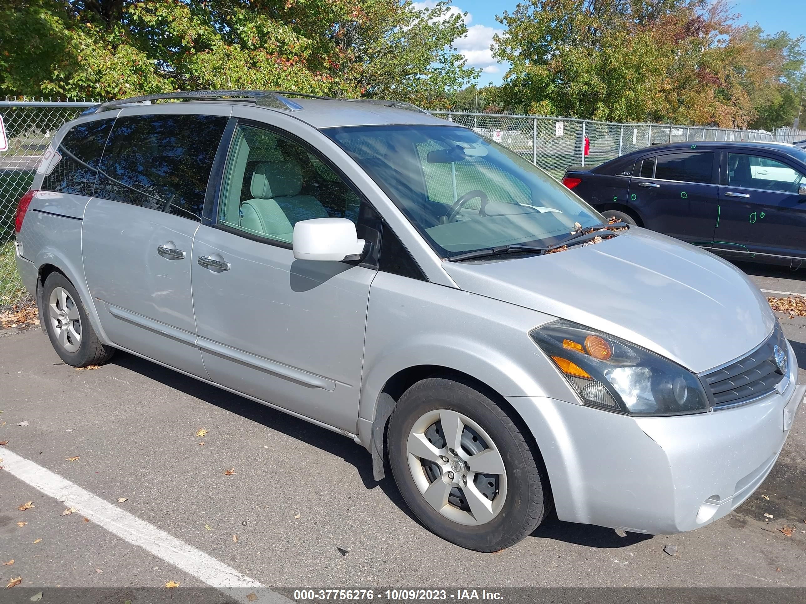 NISSAN QUEST 2007 5n1bv28u67n142231