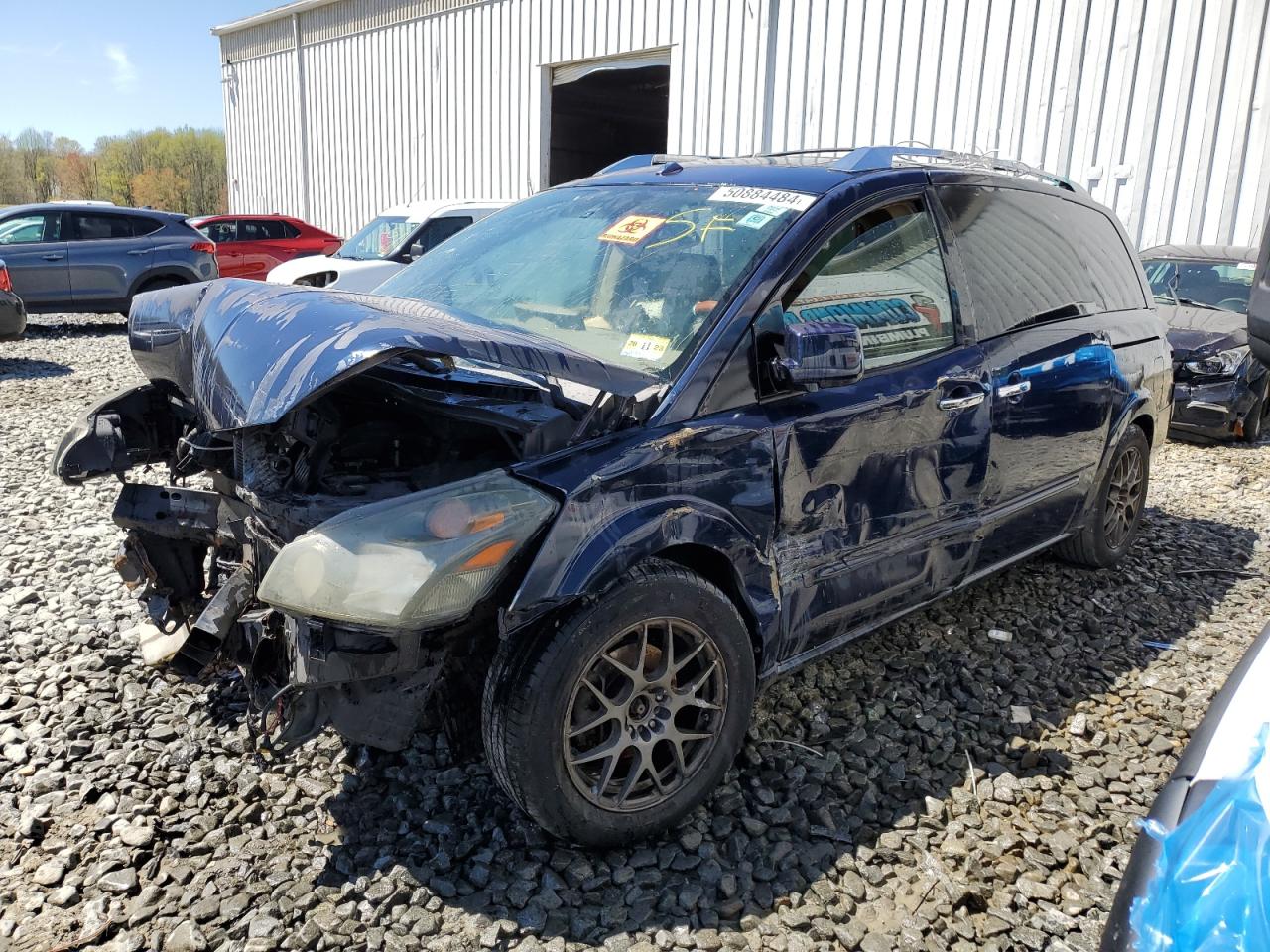 NISSAN QUEST 2007 5n1bv28u87n111658