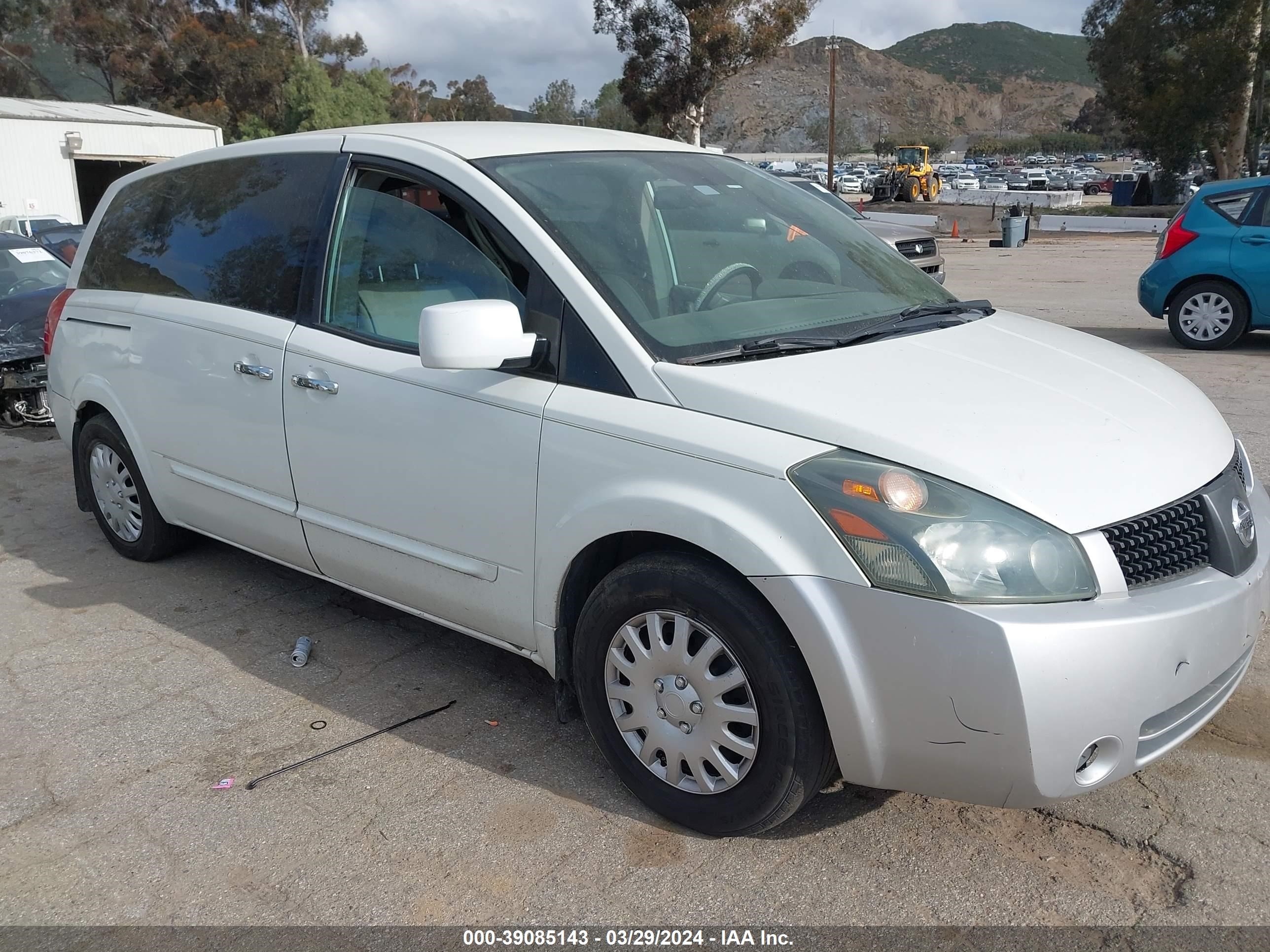 NISSAN QUEST 2007 5n1bv28u87n131067