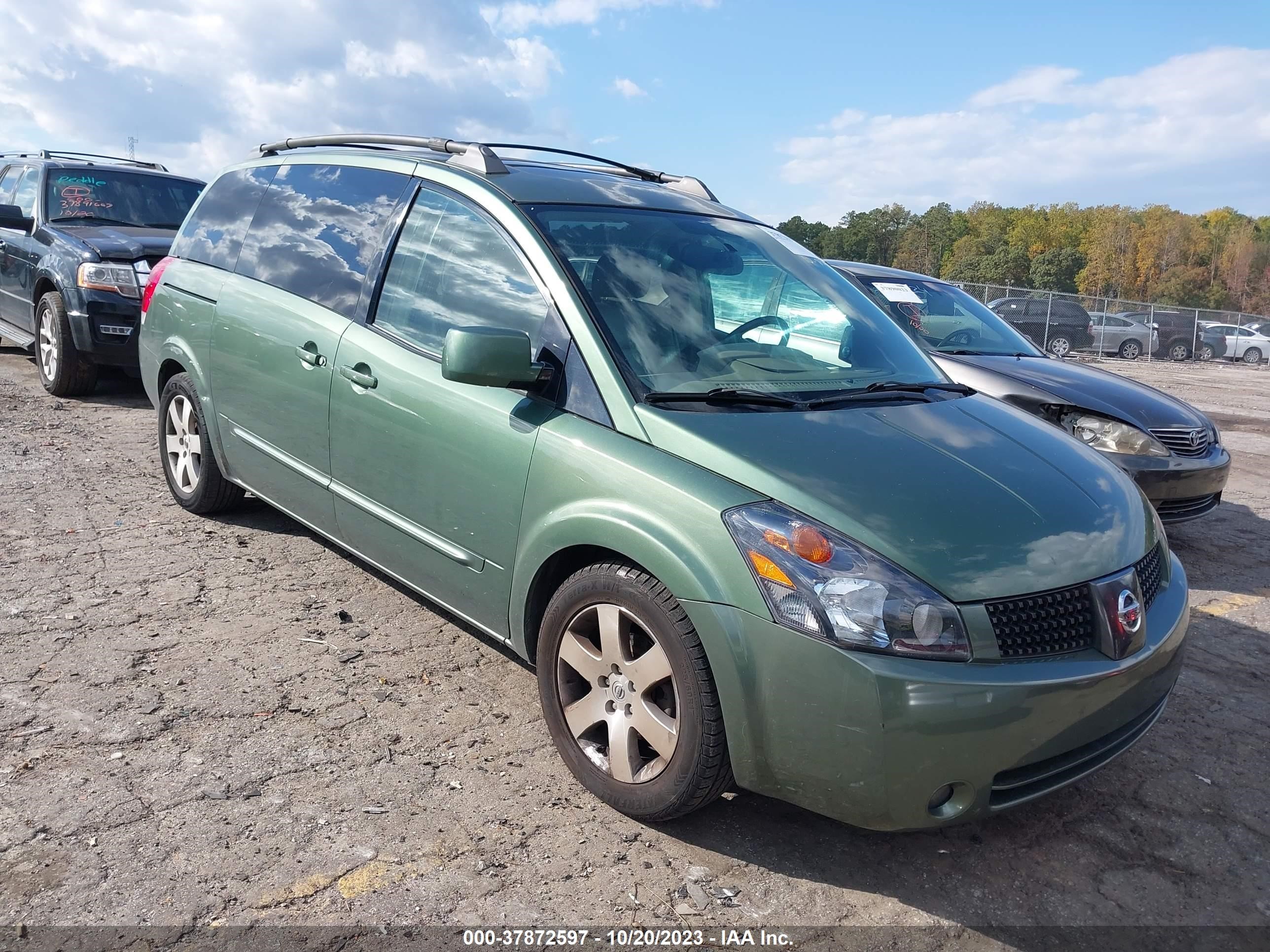 NISSAN QUEST 2004 5n1bv28u94n302422