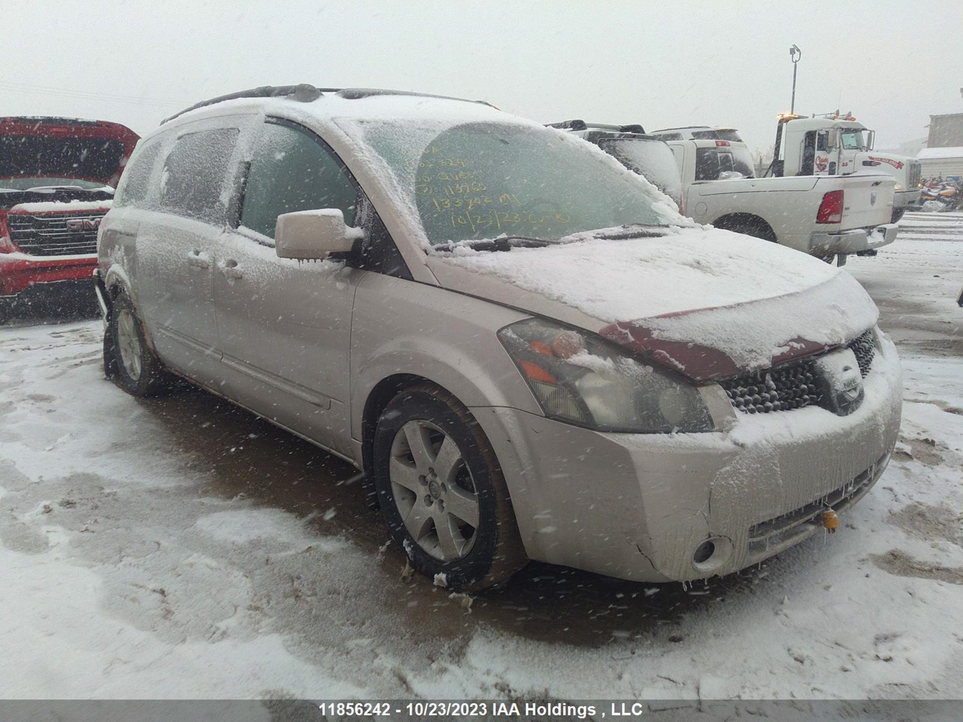 NISSAN QUEST 2005 5n1bv28ux5n113960