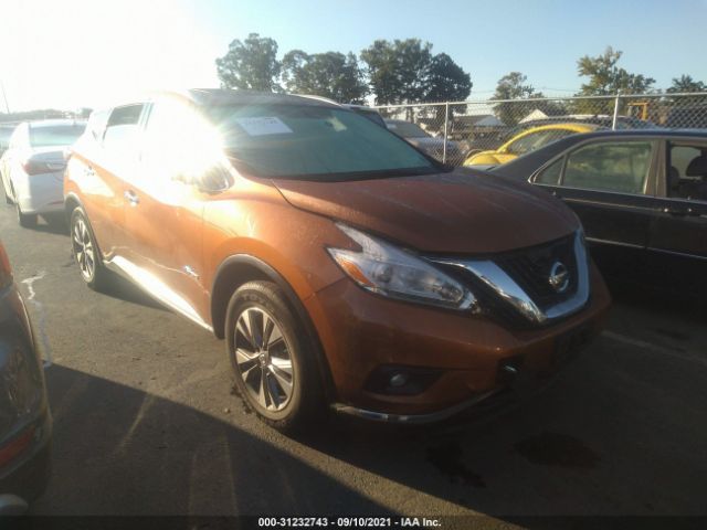 NISSAN MURANO 2016 5n1cz2mh5gn154517