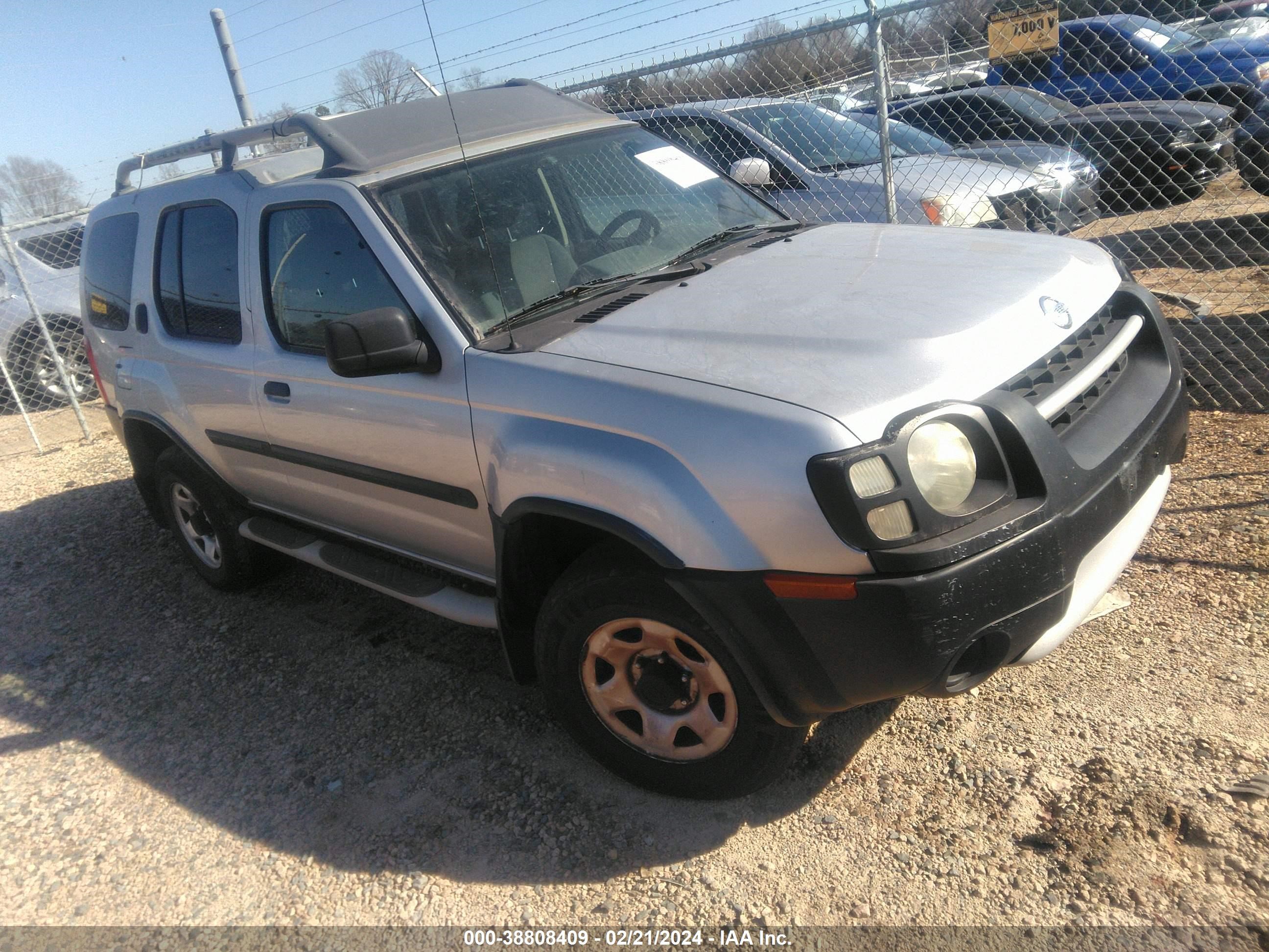 NISSAN XTERRA 2004 5n1dd28t04c650544