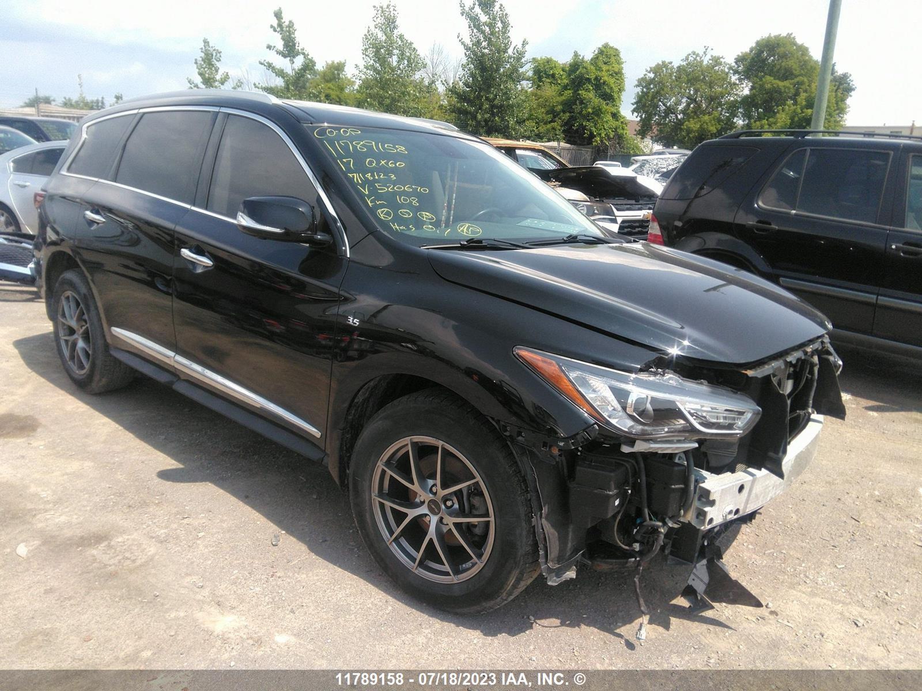 INFINITI QX60 2017 5n1dl0mm8hc520670