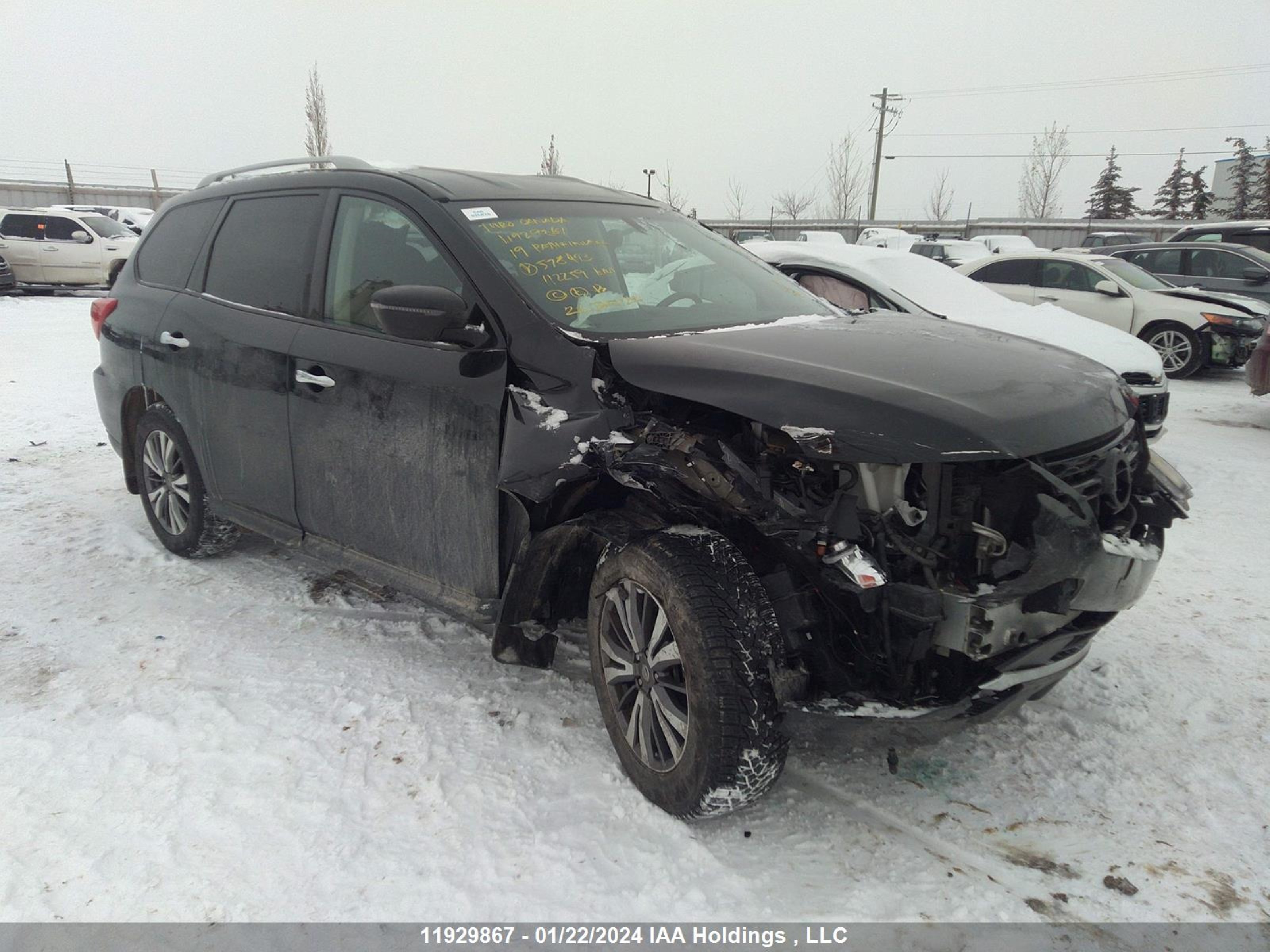 NISSAN PATHFINDER 2019 5n1dr2mm3kc578493