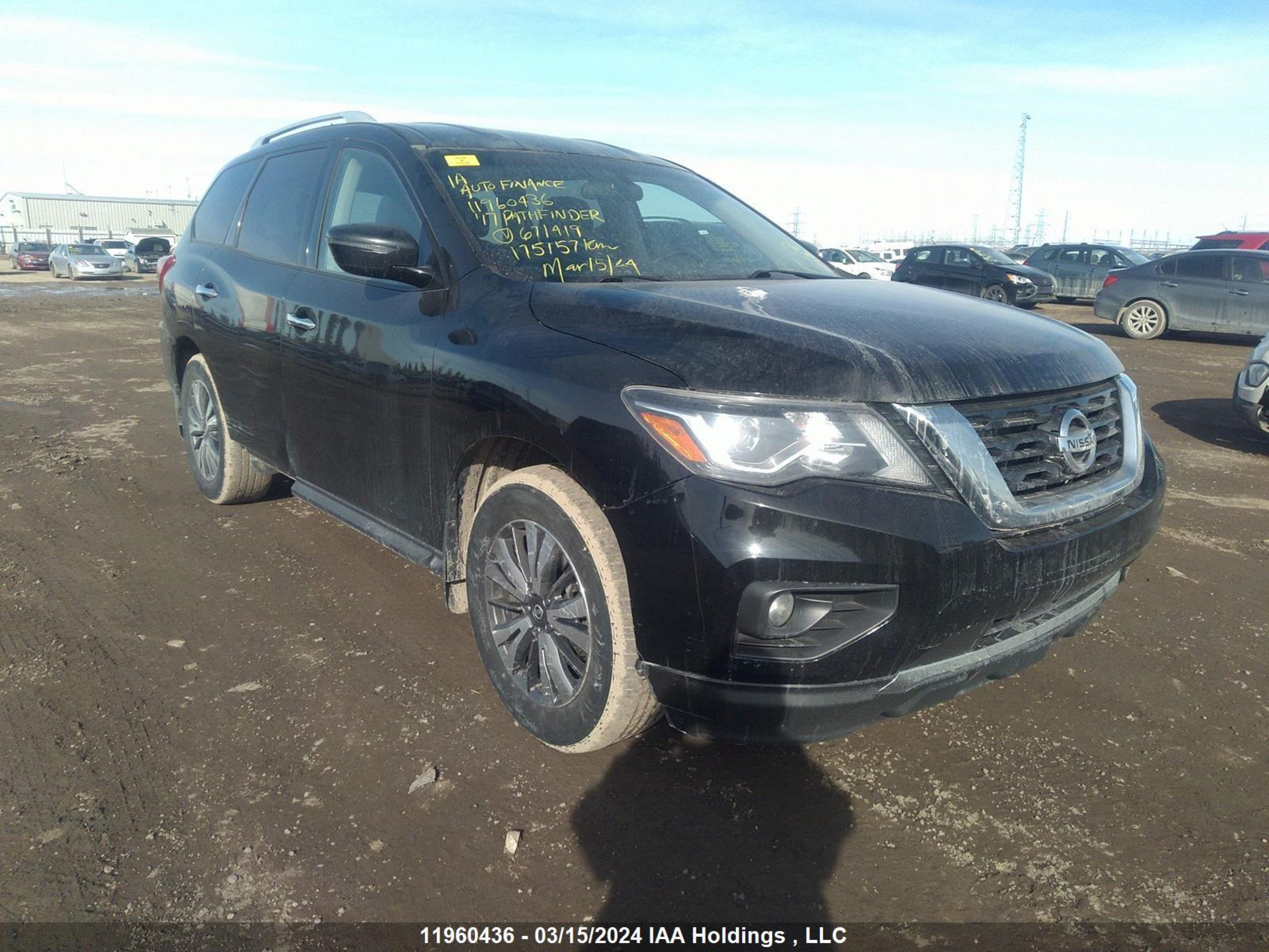 NISSAN PATHFINDER 2017 5n1dr2mm6hc671419