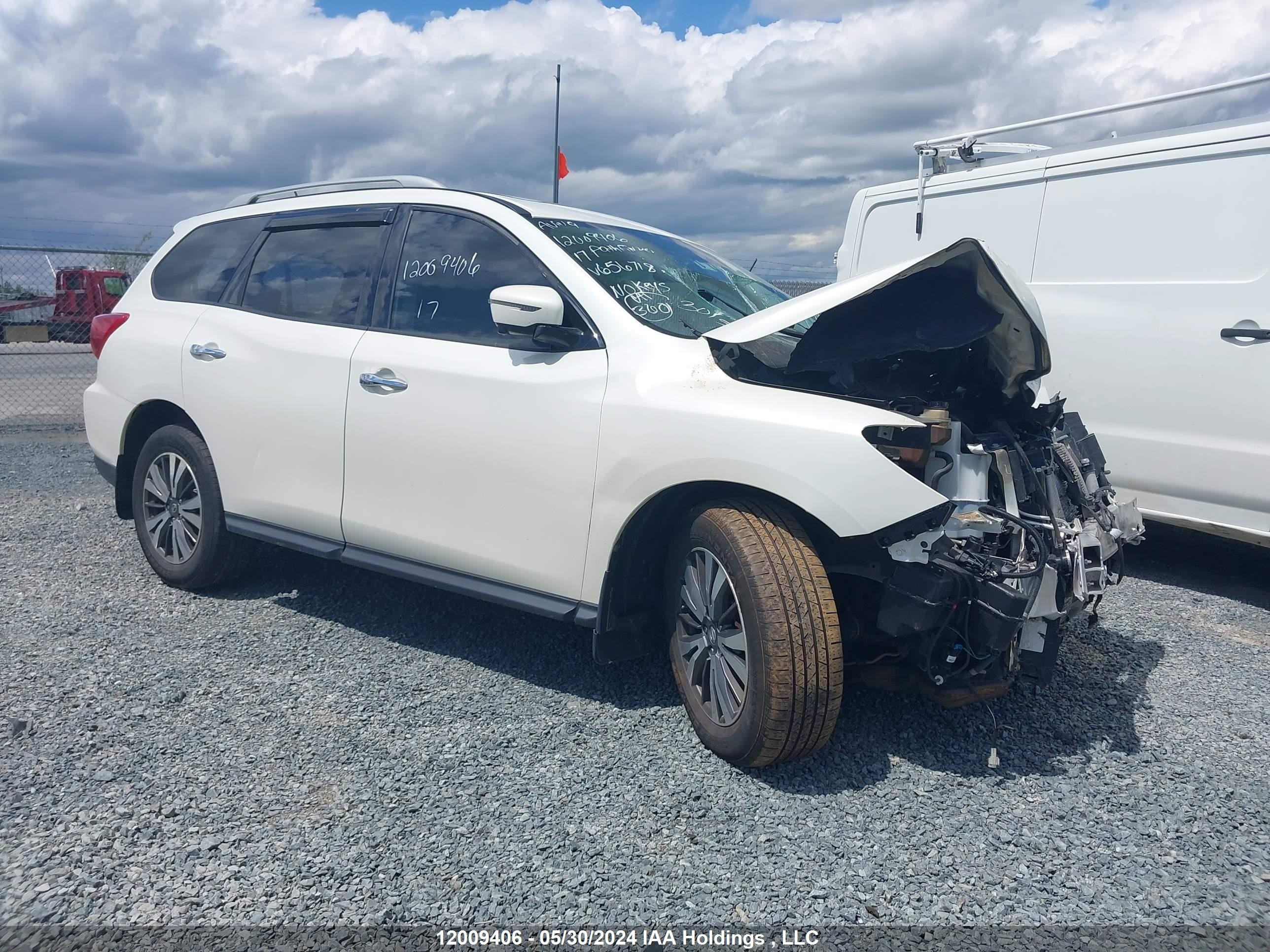 NISSAN PATHFINDER 2017 5n1dr2mm7hc656718