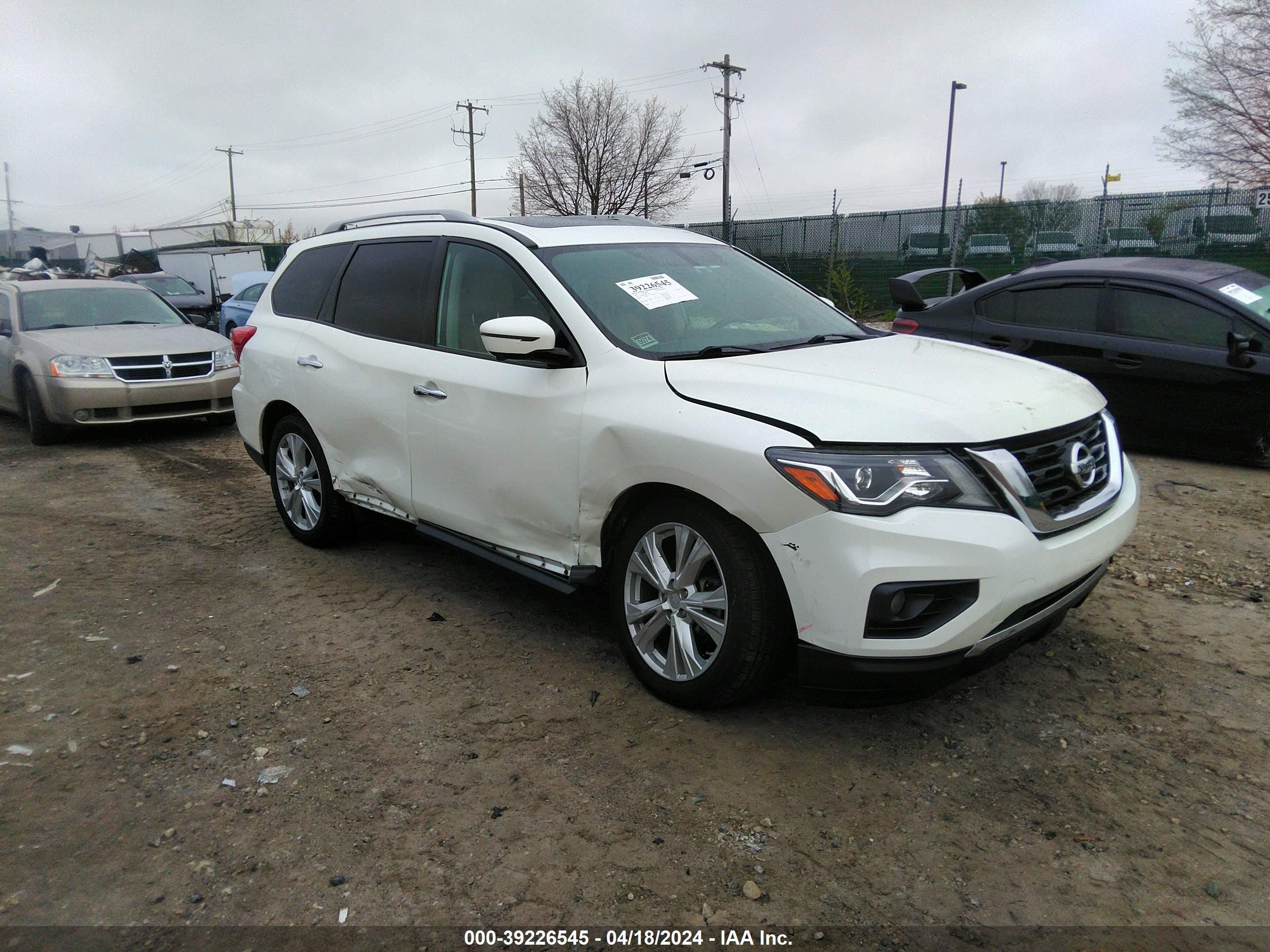 NISSAN PATHFINDER 2019 5n1dr2mm8kc580336