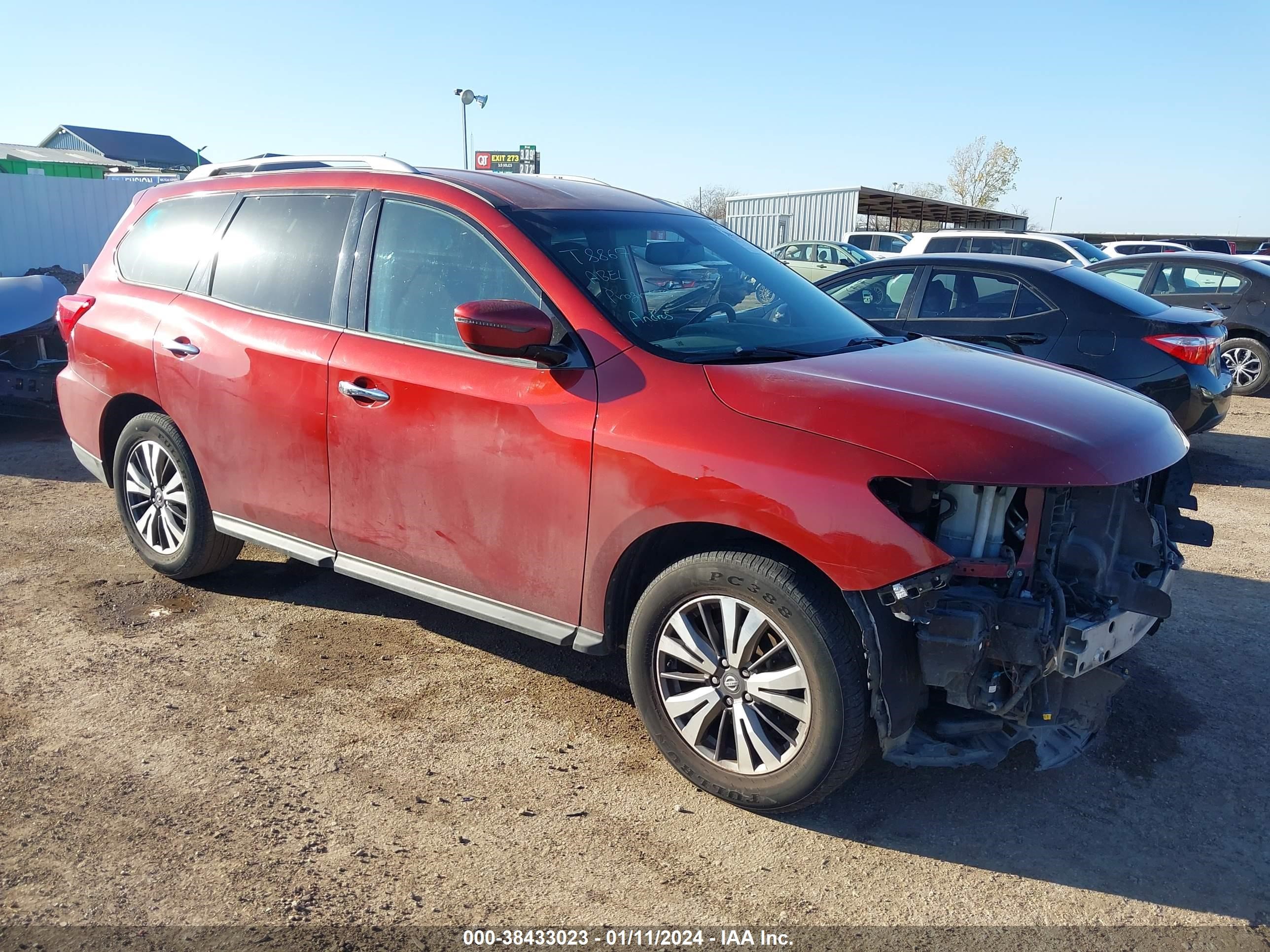 NISSAN PATHFINDER 2017 5n1dr2mn9hc689874